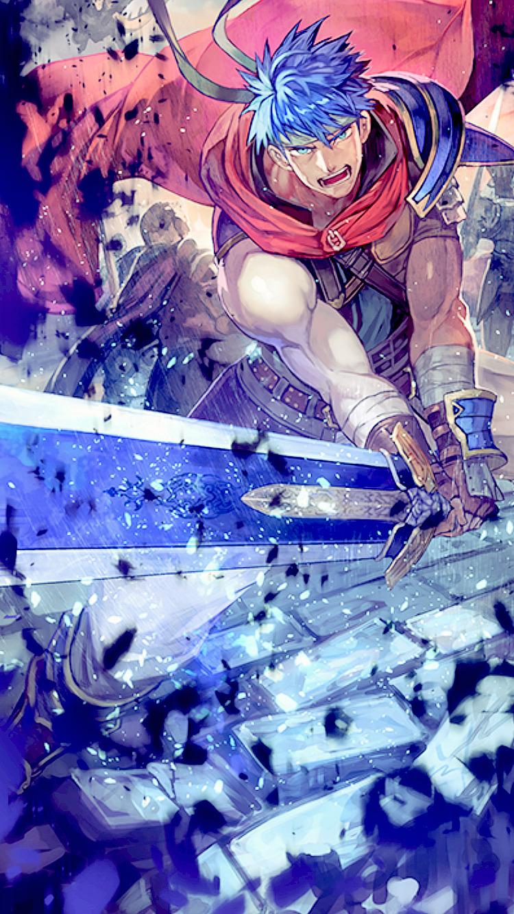 750x1334 Ike Fire Emblem Cipher