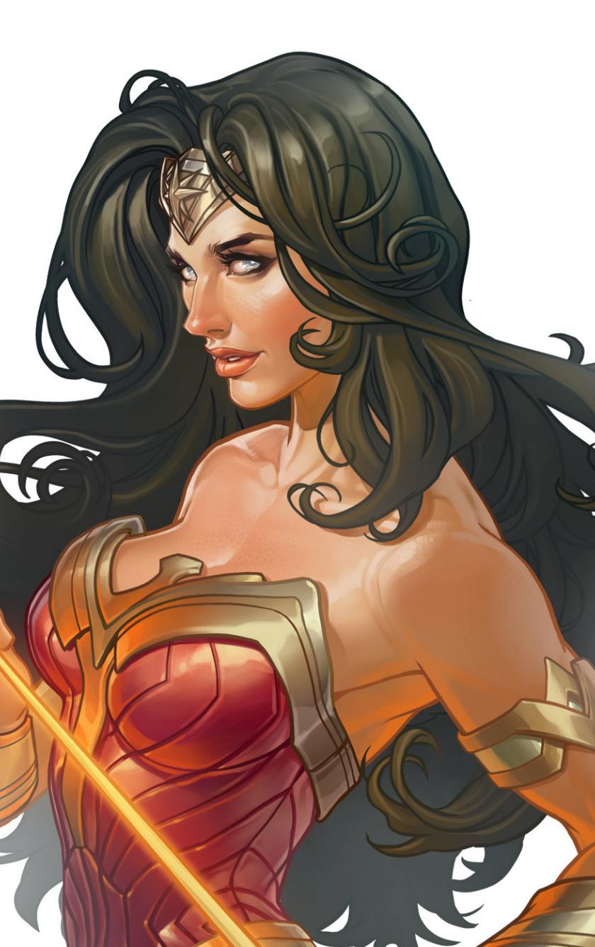 840x1336 Wonder Woman, Fan Art, Beautiful, Wallpaper Woman Comic Beautiful