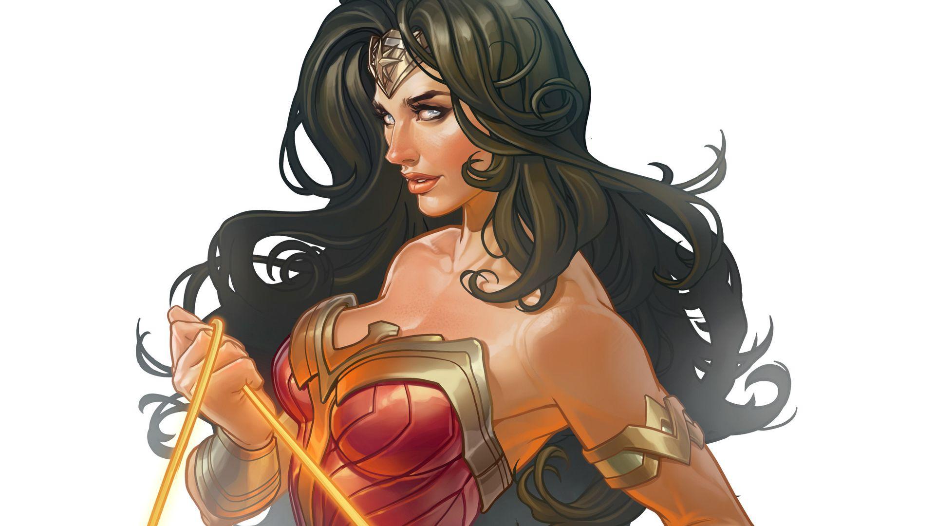 1920x1080 Desktop wallpaper wonder woman, fan art, beautiful, HD image, picture, background, d08425