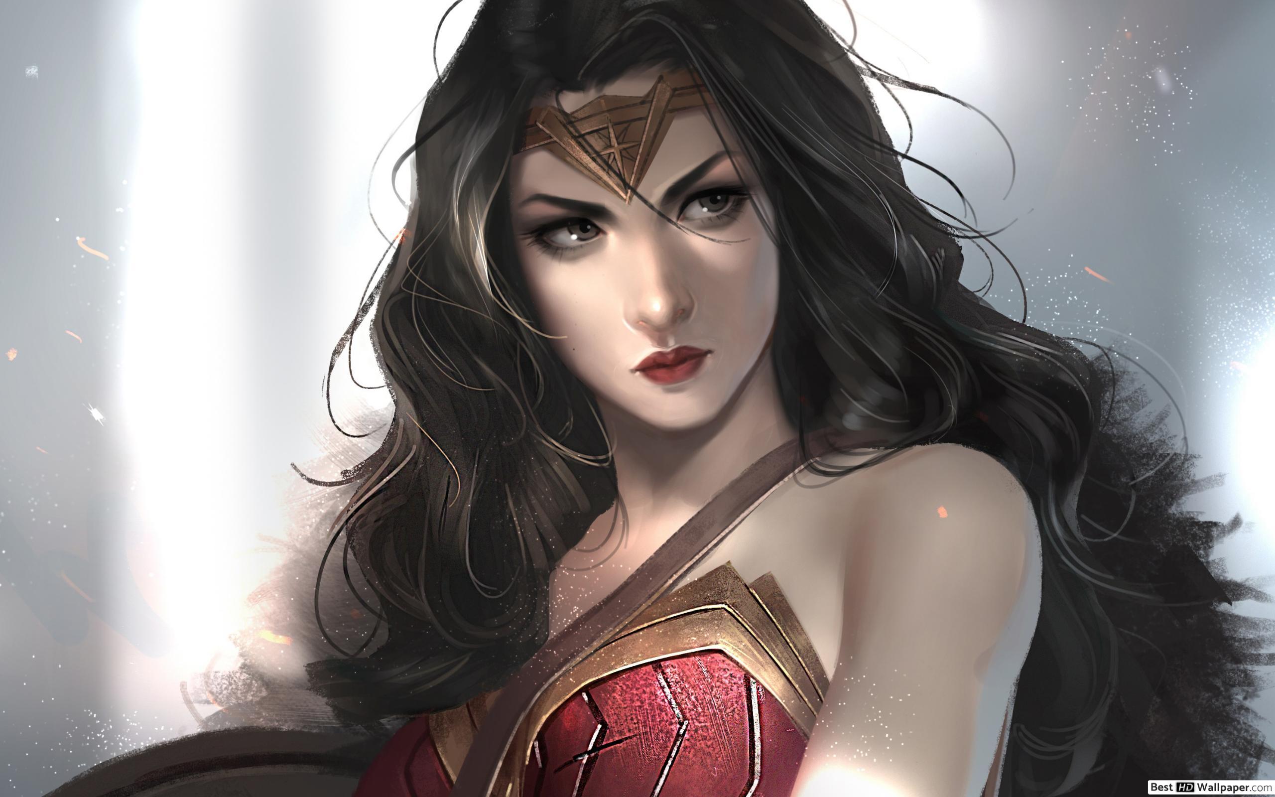 2560x1600 DC Comics Hero Woman (Comics Fanart) HD wallpaper download