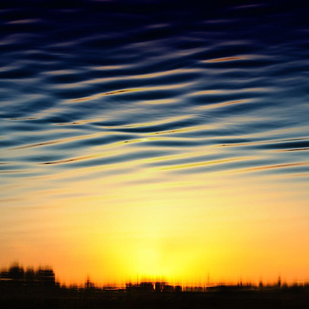 1024x1024 InterfaceLIFT Wallpaper: River Nile Reflection