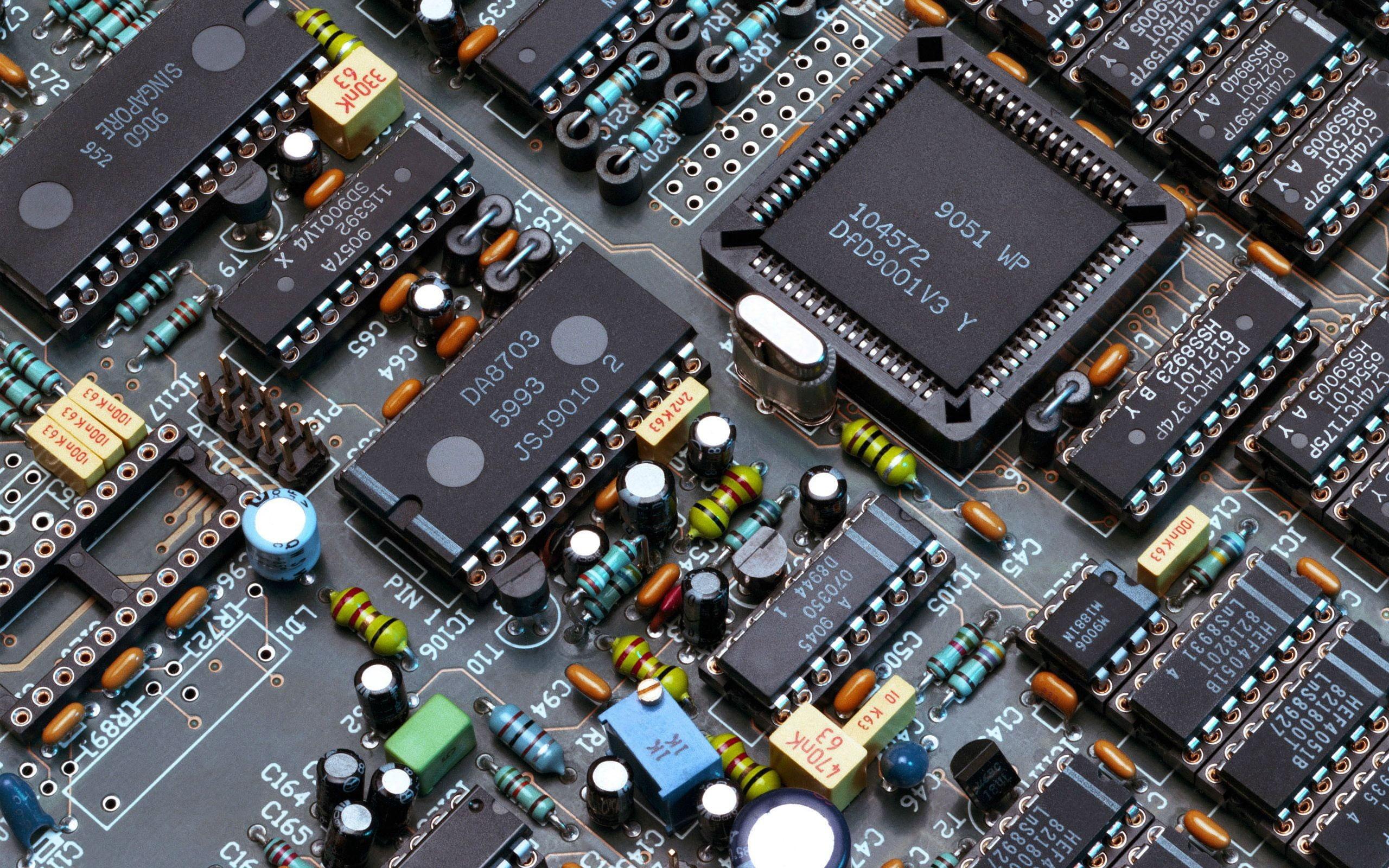 2560x1600 Black circuit board wallpaper, technology, circuit boards, PCB, computer chip • Wallpaper For You HD Wallpaper For Desktop & Mobile