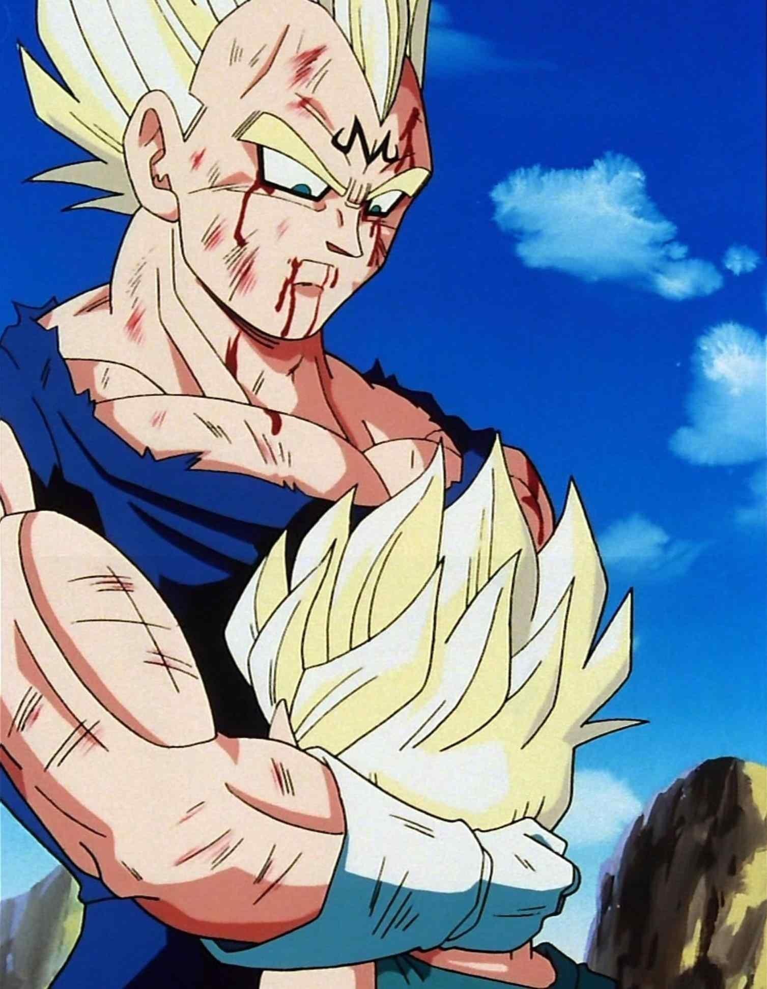 1507x1943 Majin Vegeta 3D Wallpaper