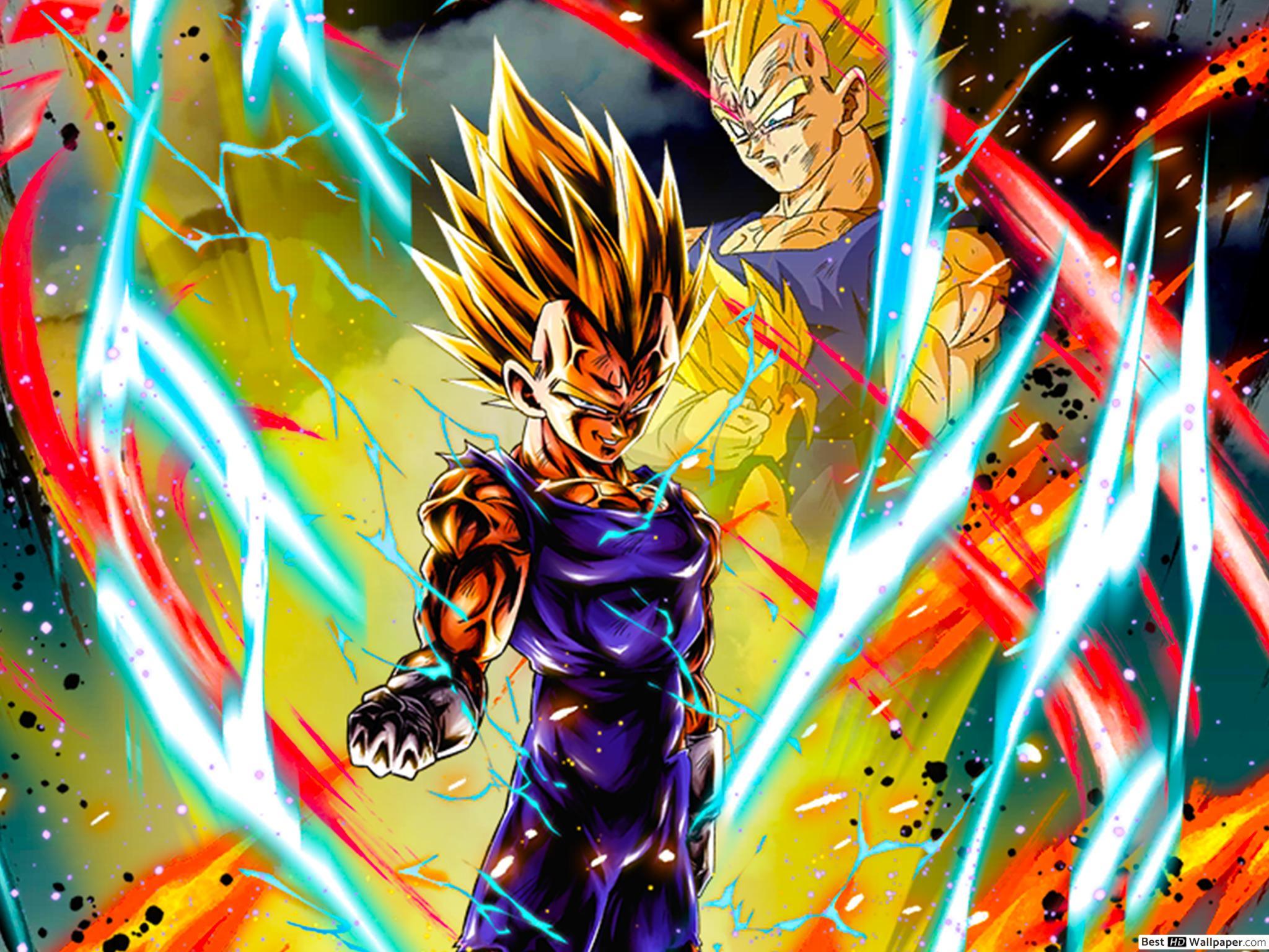 2048x1536 Majin Vegeta from Dragon Ball Z [Dragon Ball Legends Arts] for Desktop HD wallpaper download