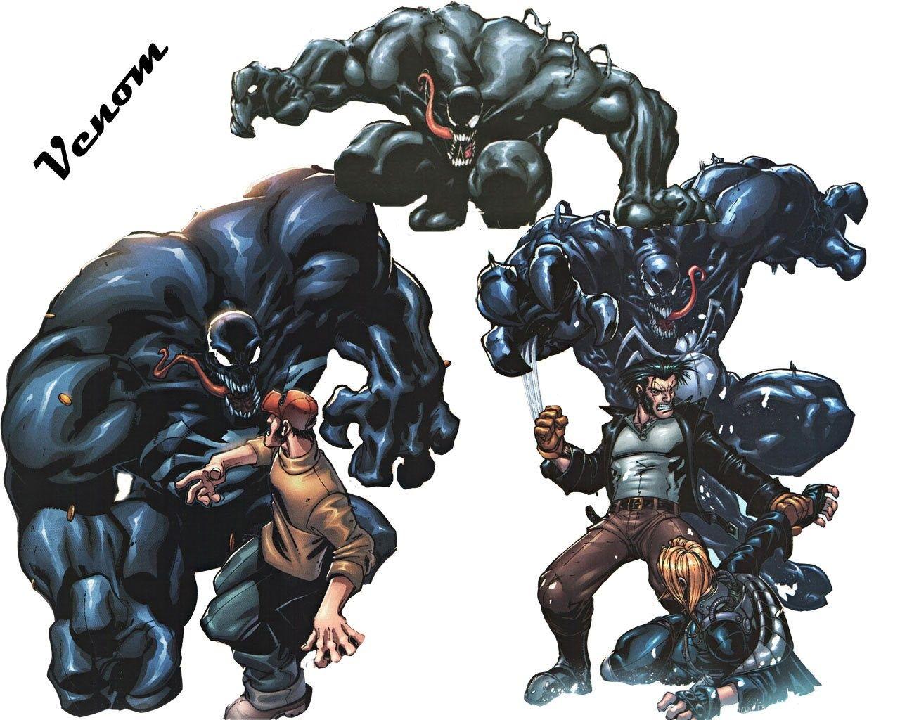 1280x1024 Venom, Anti Venom, Spidey By Valsomir Desktop Background