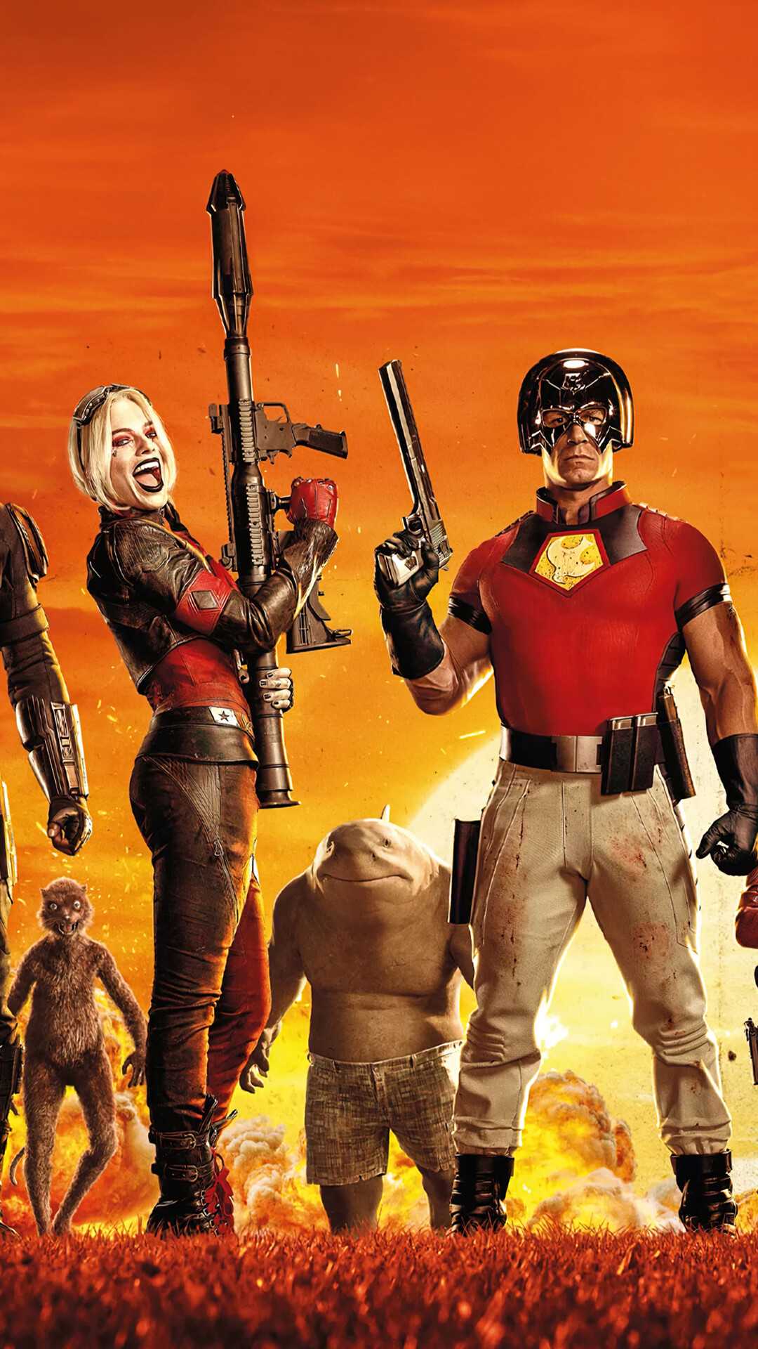 1080x1920 Suicide Squad 2021 Wallpaper Free HD Wallpaper