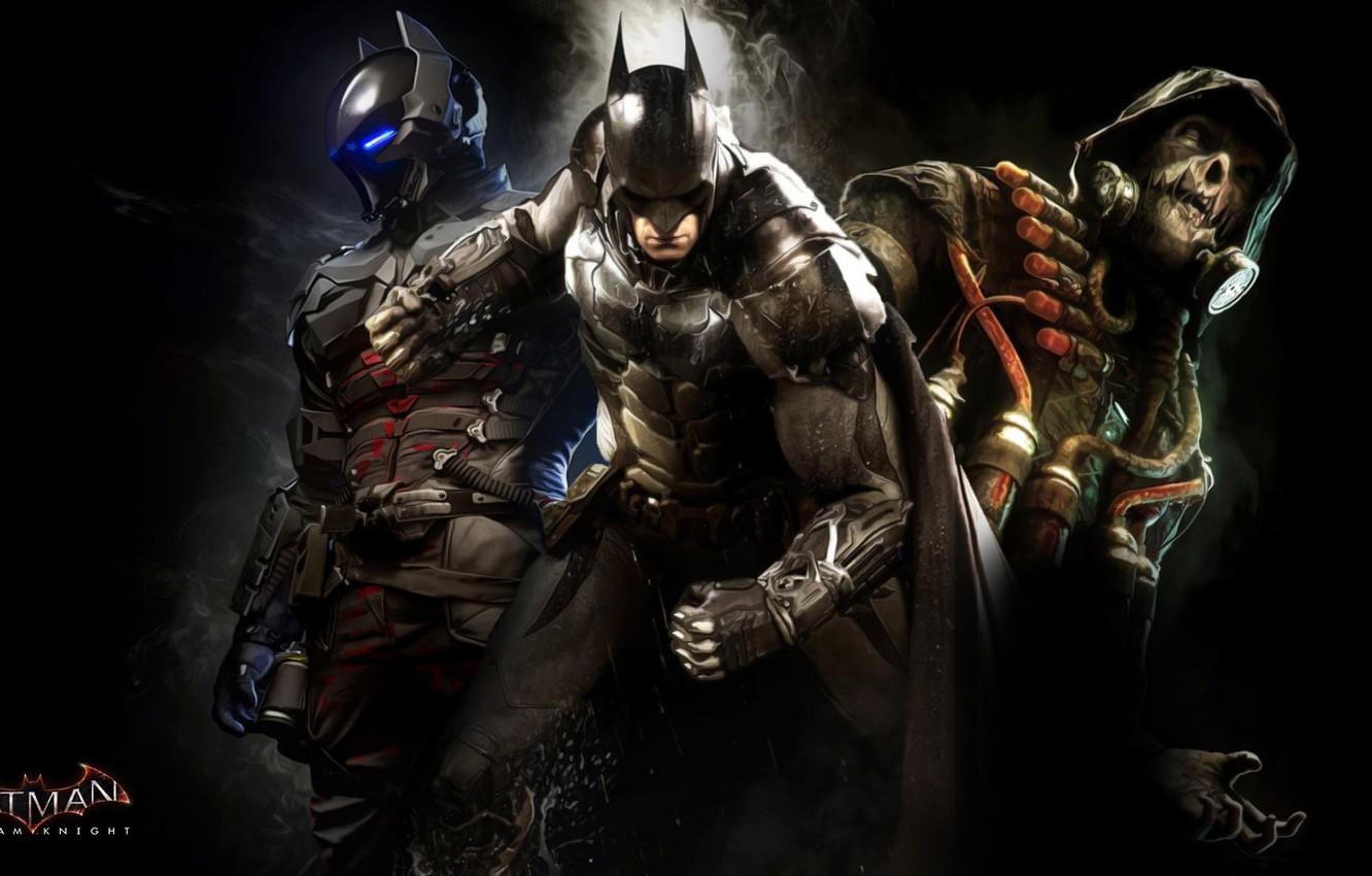 1332x850 Wallpaper Batman, art, knight, Scarecrow, batman arkham knight image for desktop, section игры