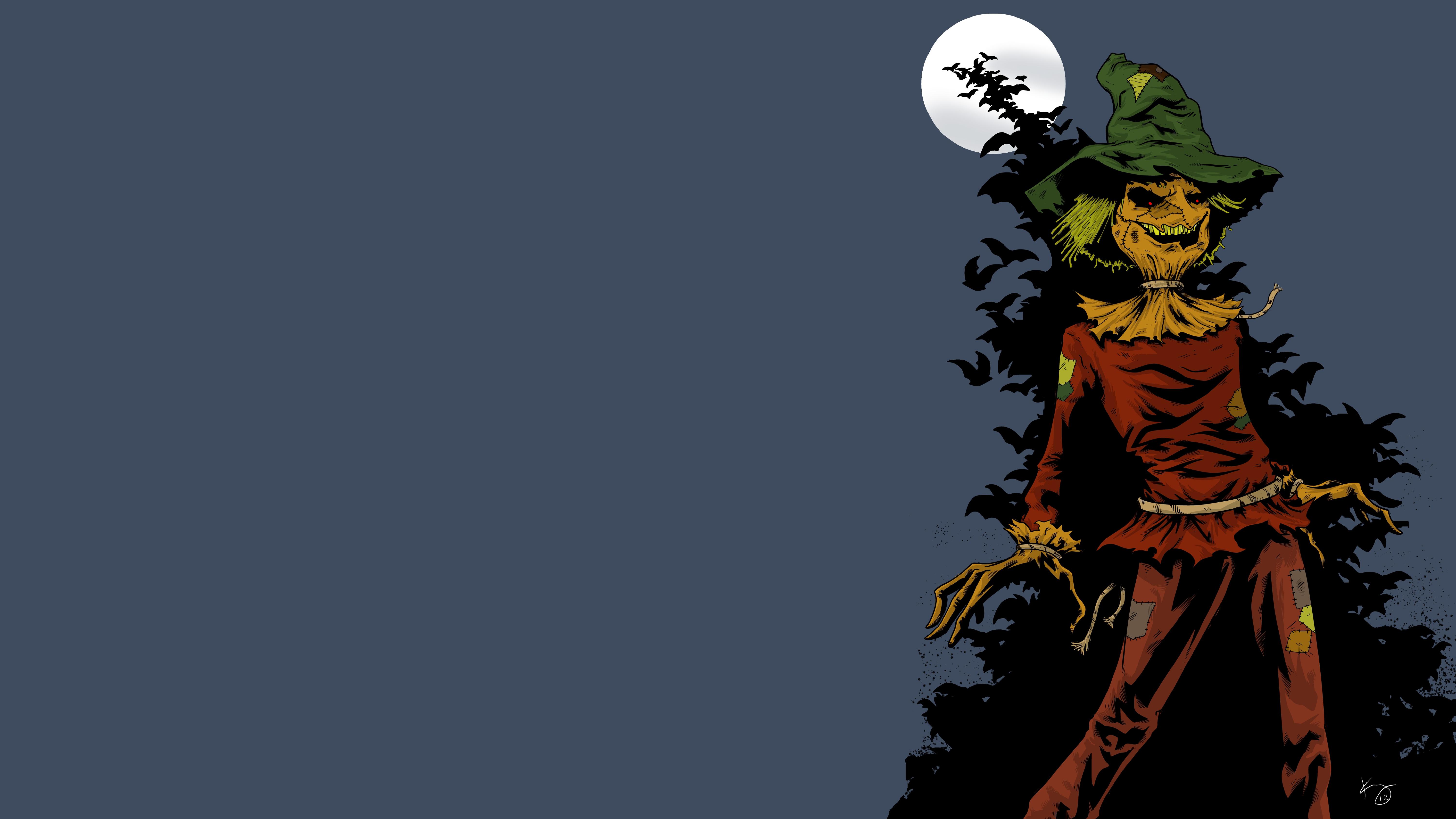 6000x3375 Title Comics Batman Scarecrow Wallpaper Scarecrow Comics HD Wallpaper