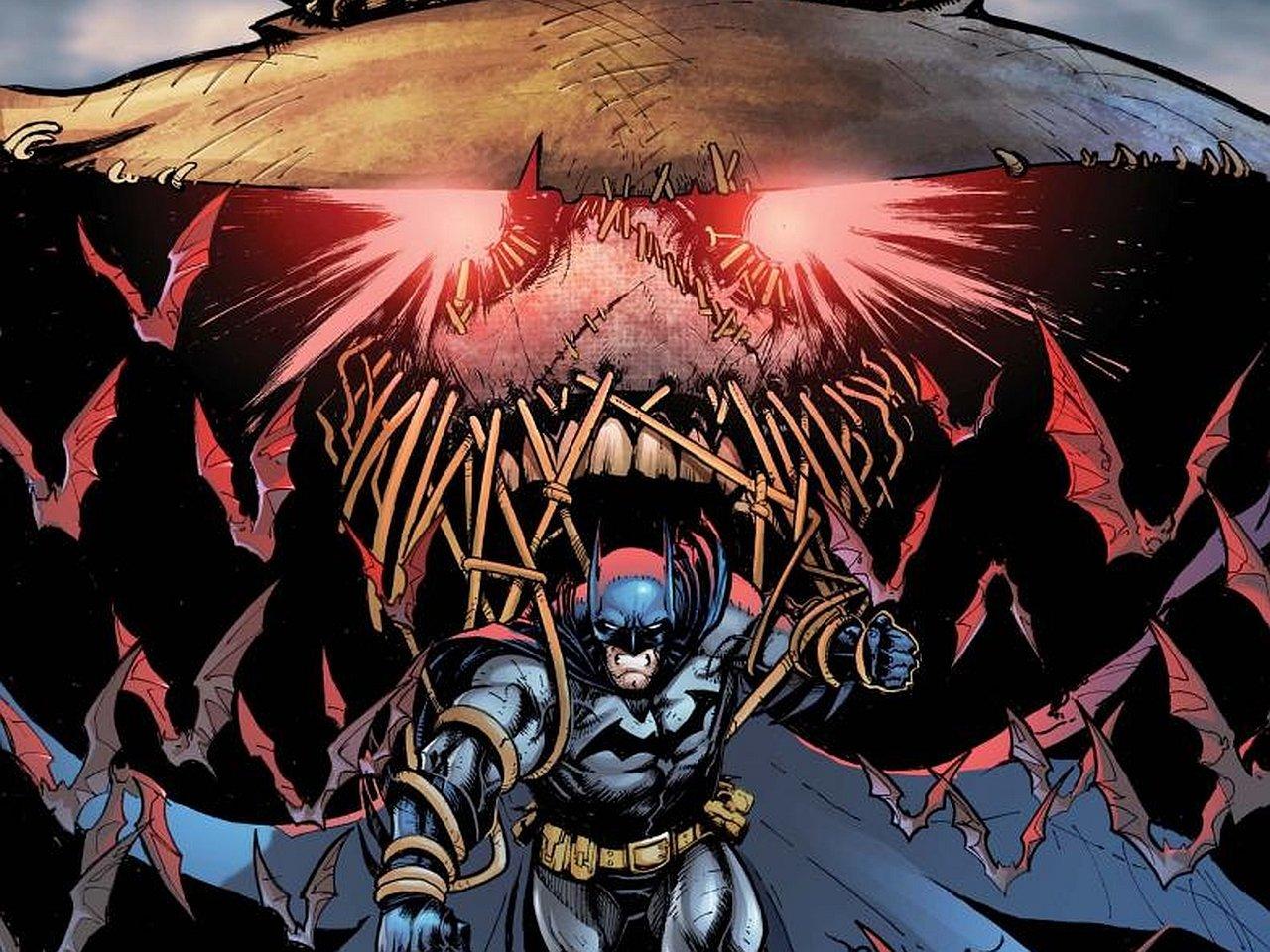 1280x960 Awesome Scarecrow (Batman) free wallpaper for HD 1280x960 desktop
