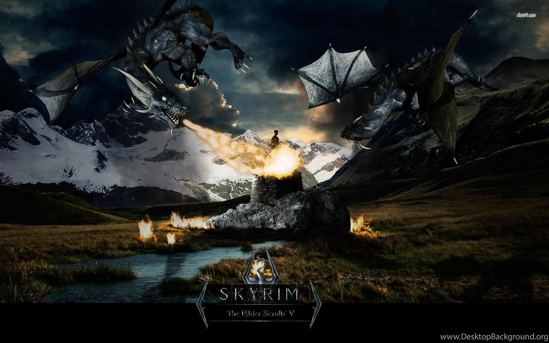 1920x1200 The Elder Scrolls V Skyrim Wallpaper, Free Desktop Background. Desktop Background