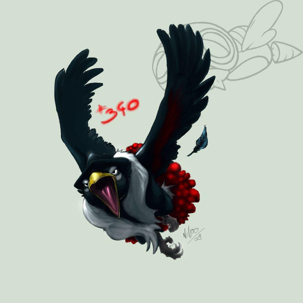 1000x1000 Honchkrow HD Wallpaper