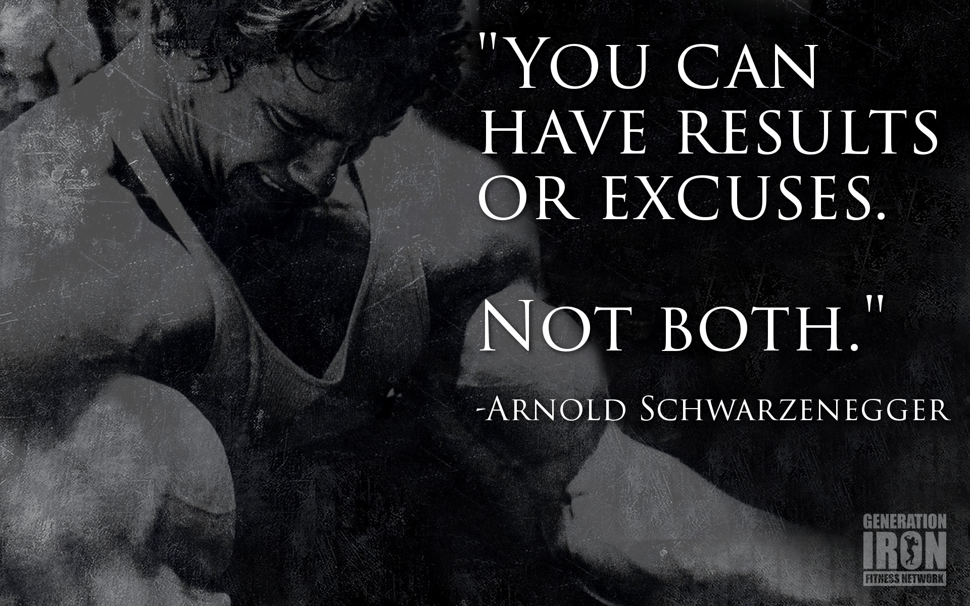 1920x1200 QUOTE OF THE WEEK: ARNOLD SCHWARZENEGGER Iron Fitness. Arnold schwarzenegger quotes, Arnold quotes, Arnold schwarzenegger