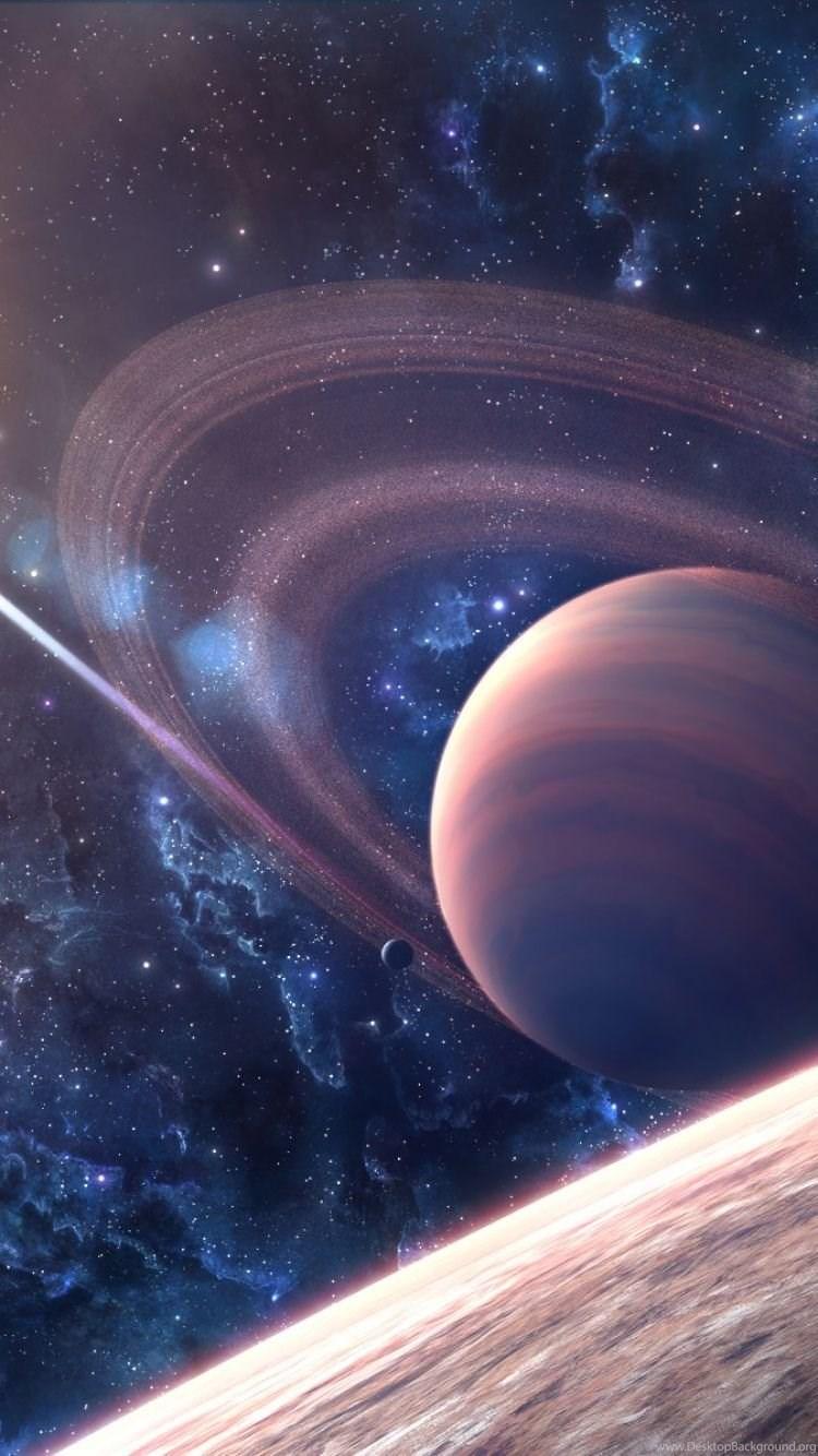 750x1334 Download Wallpaper 750x1334 Space, Galaxy, Saturn, Planet iPhone 6. Desktop Background