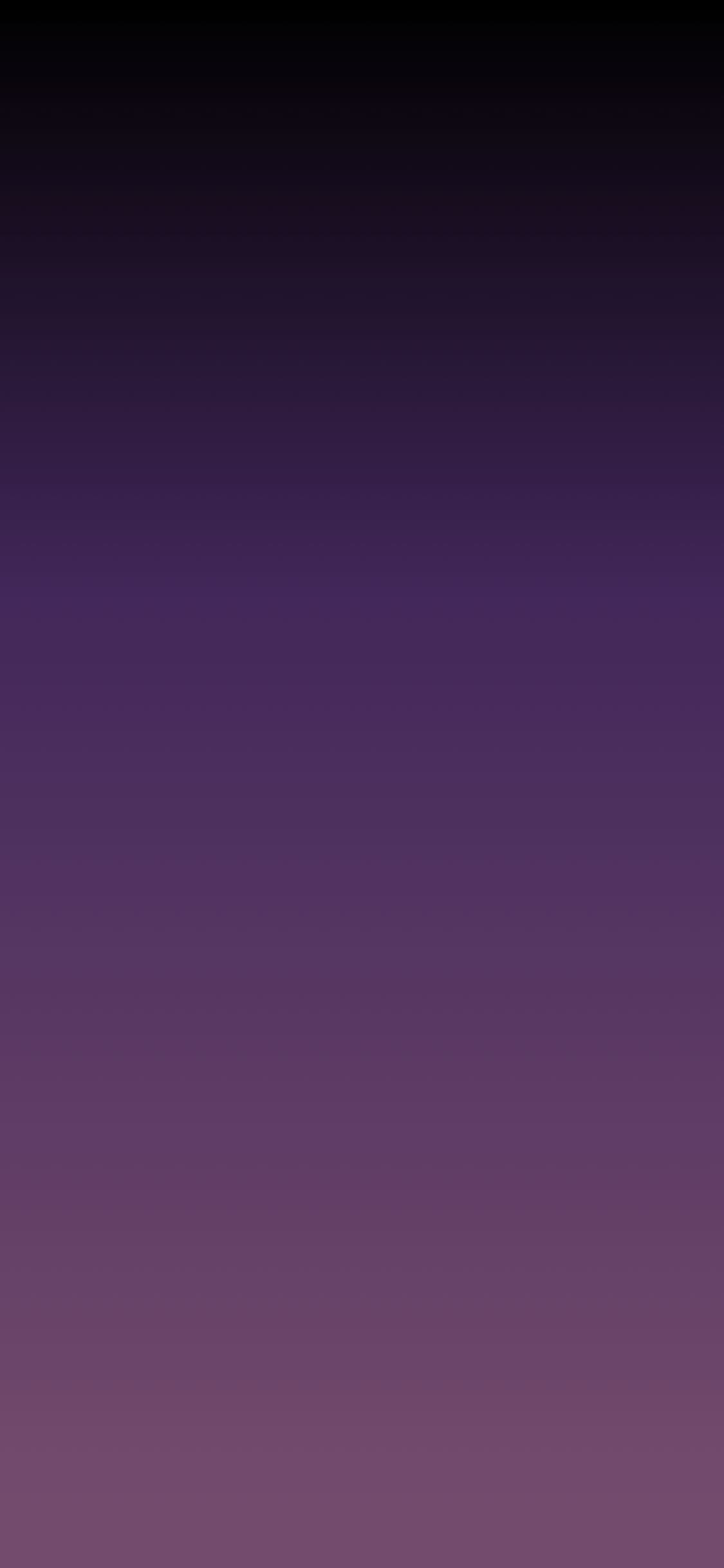 1125x2436 iPhone 11 True Black Gradient Wallpaper