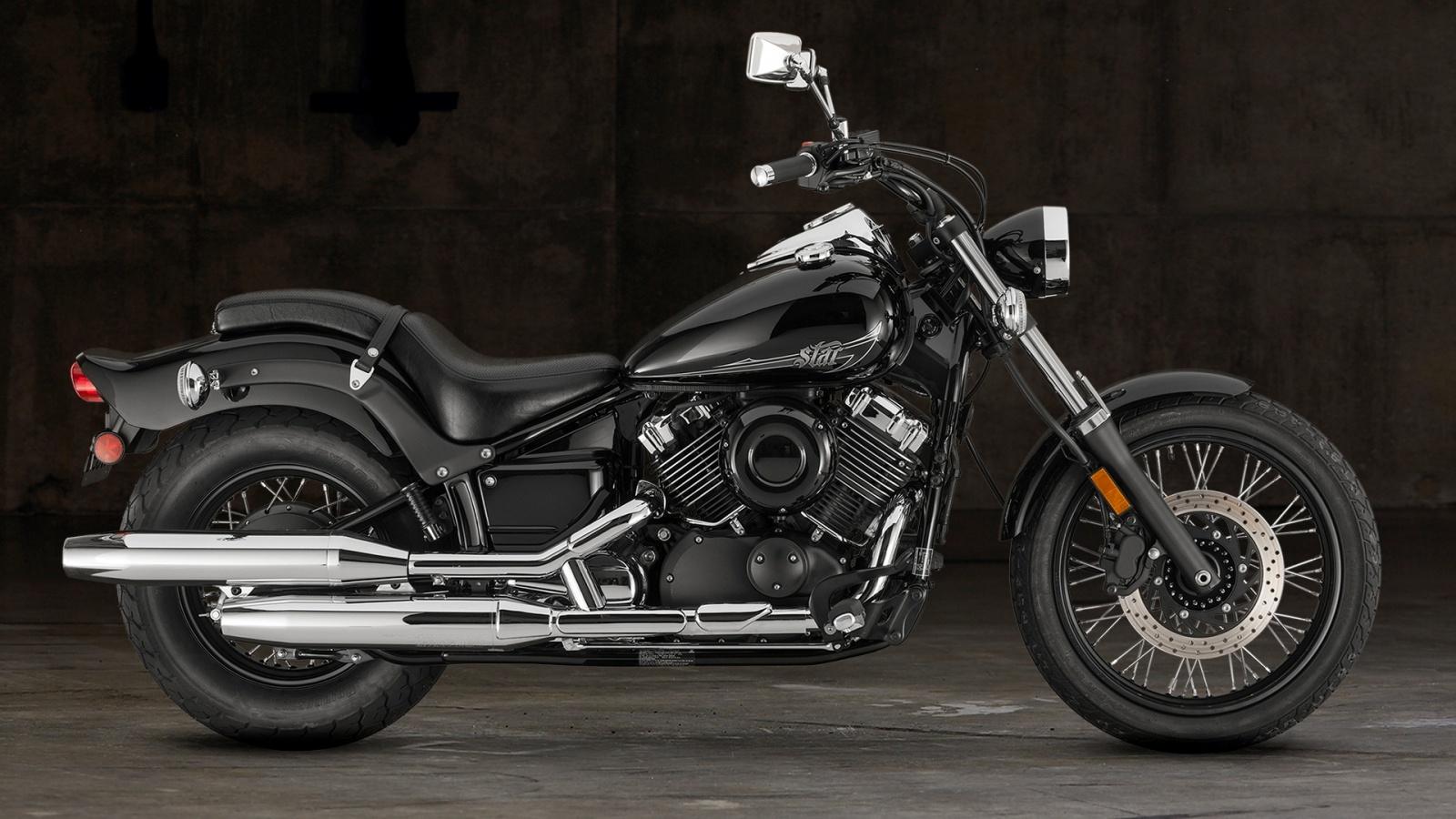 1600x900 Yamaha V Star 650 Custom 2015 Wallpaper