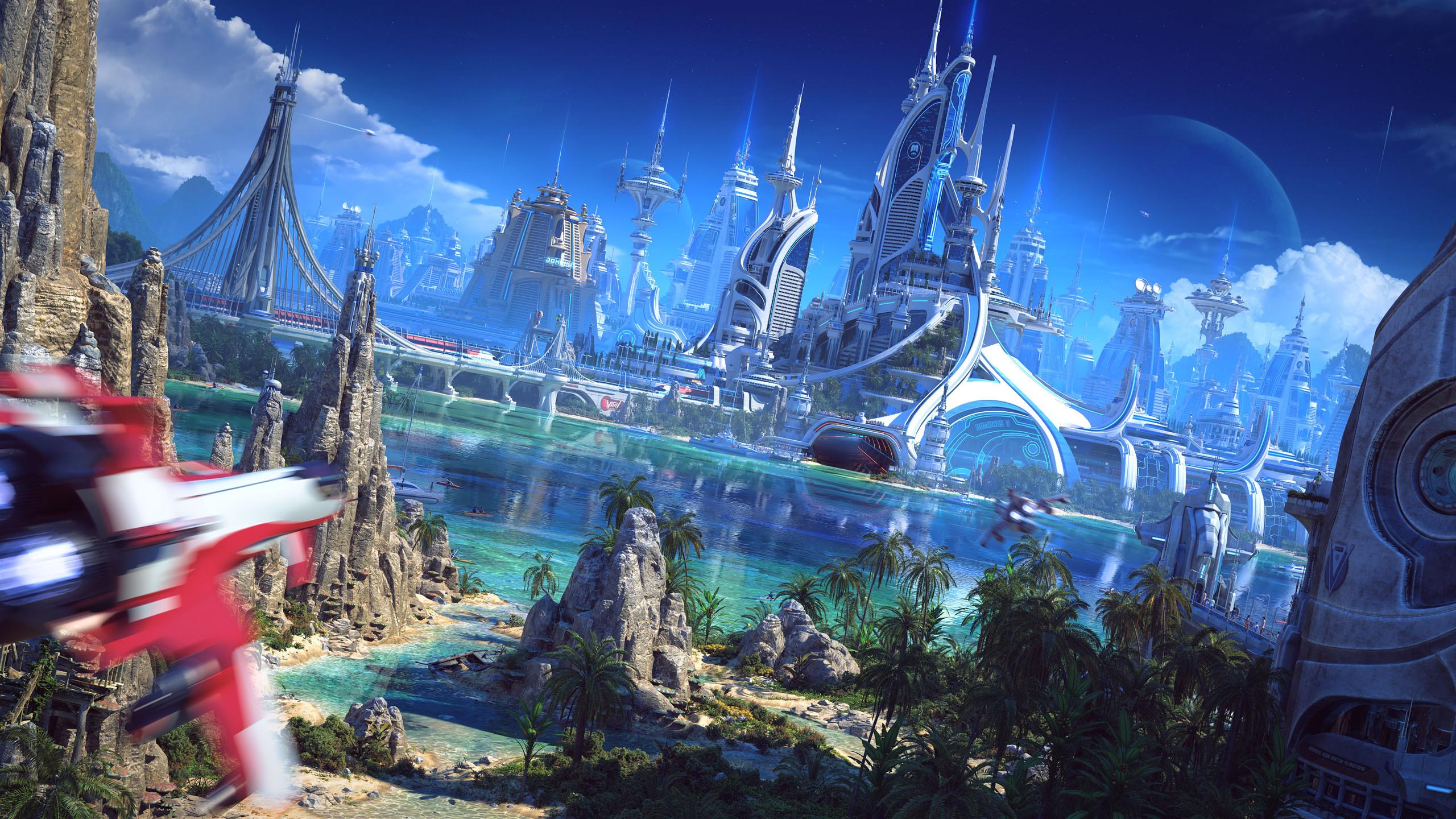 2560x1440 Futuristic World 1440P Resolution HD 4k Wallpaper, Image, Background, Photo and Picture
