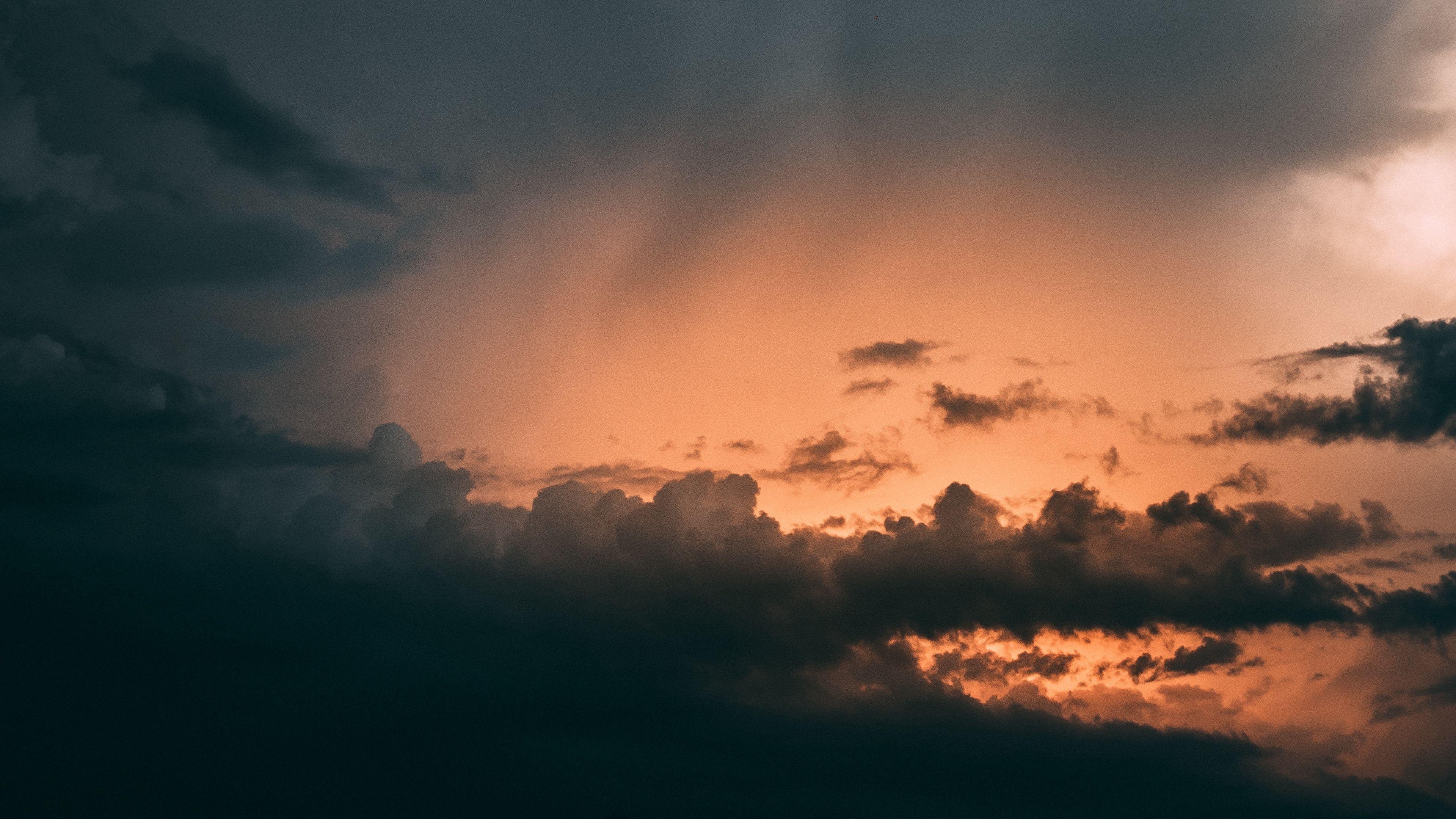 3840x2160 clouds, cloudy, sky, night, dark 4k Sky, Cloudy, Clouds. Sky, Clouds, Cloudy