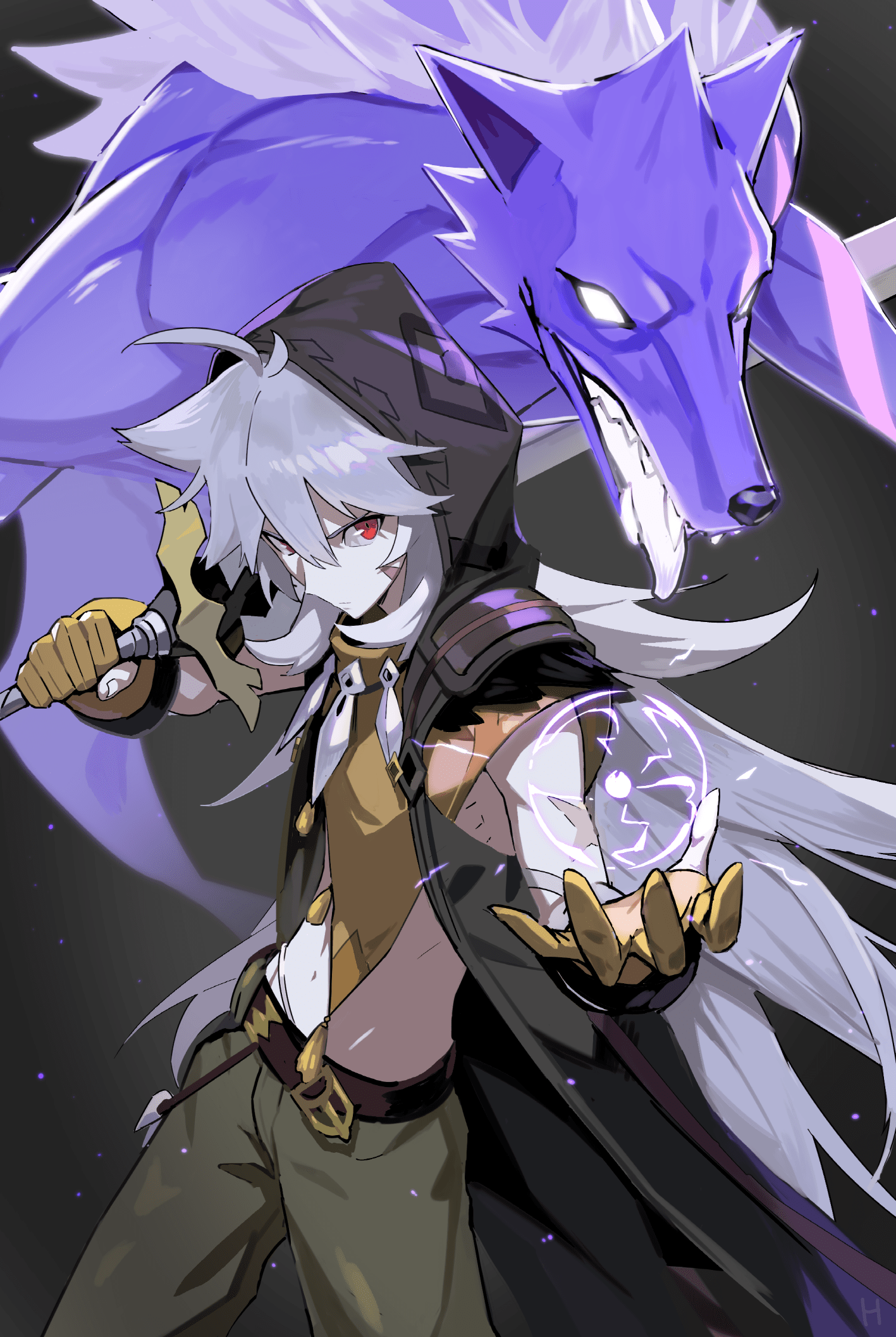 1417x2113 Razor Genshin Impact Wallpaper