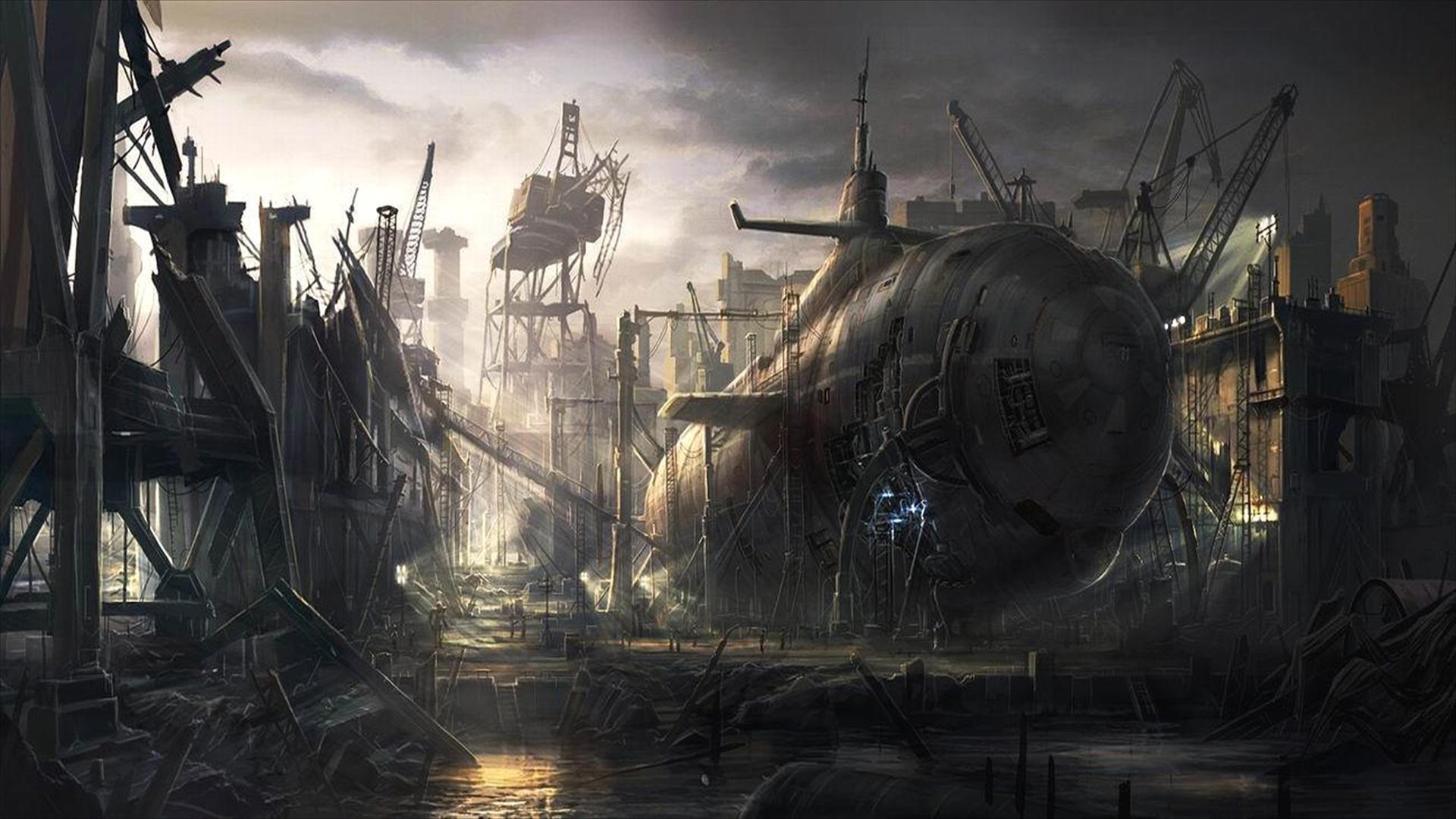 1920x1080 Submarine HD Wallpaper