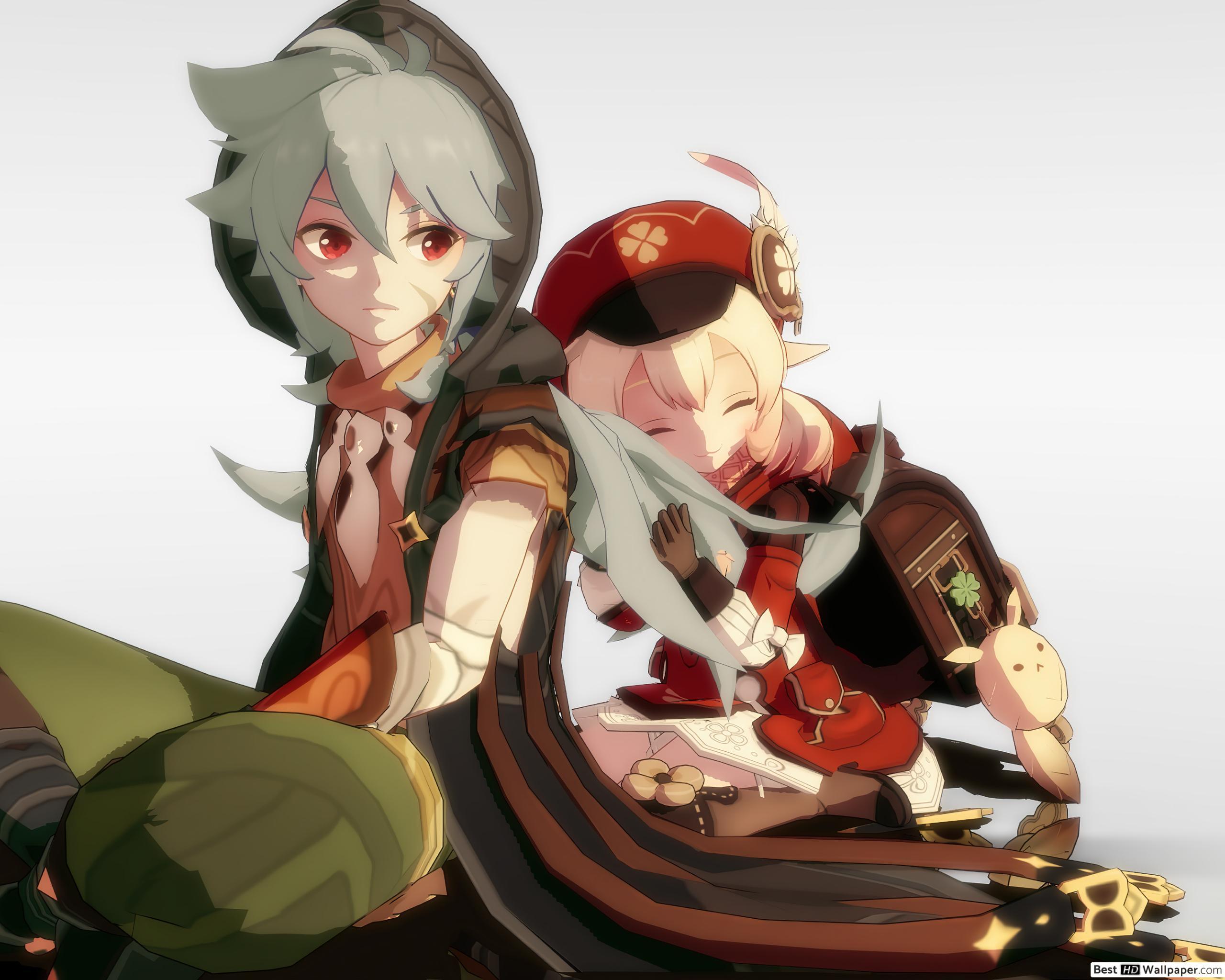2560x2048 Razor with Klee Impact (Anime Video Game) HD wallpaper download