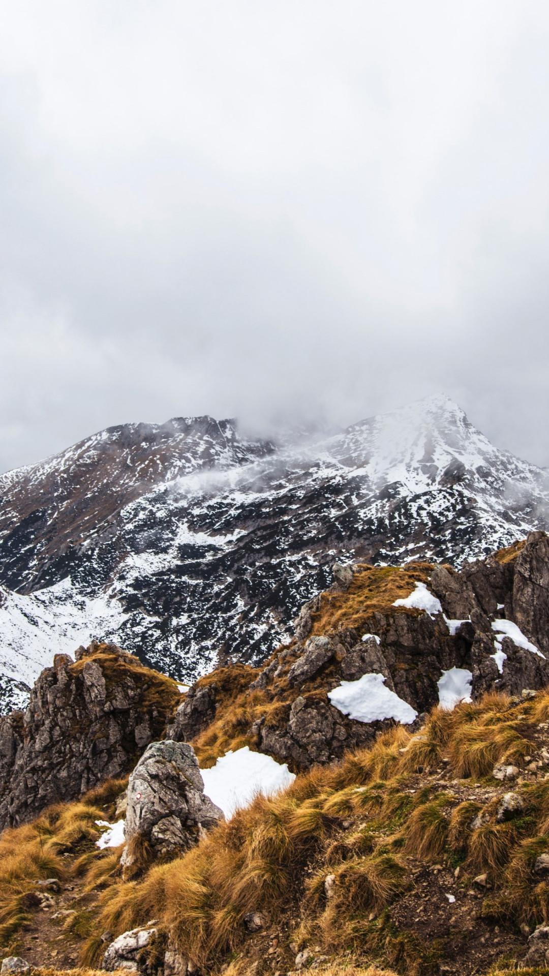 1080x1920 Download wallpaper: Hike on mountains 1080x1920