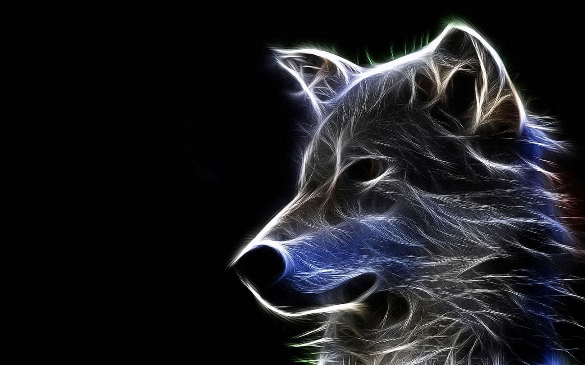 1883x1176 Wallpaper Art Wolf Wallpaper.pro