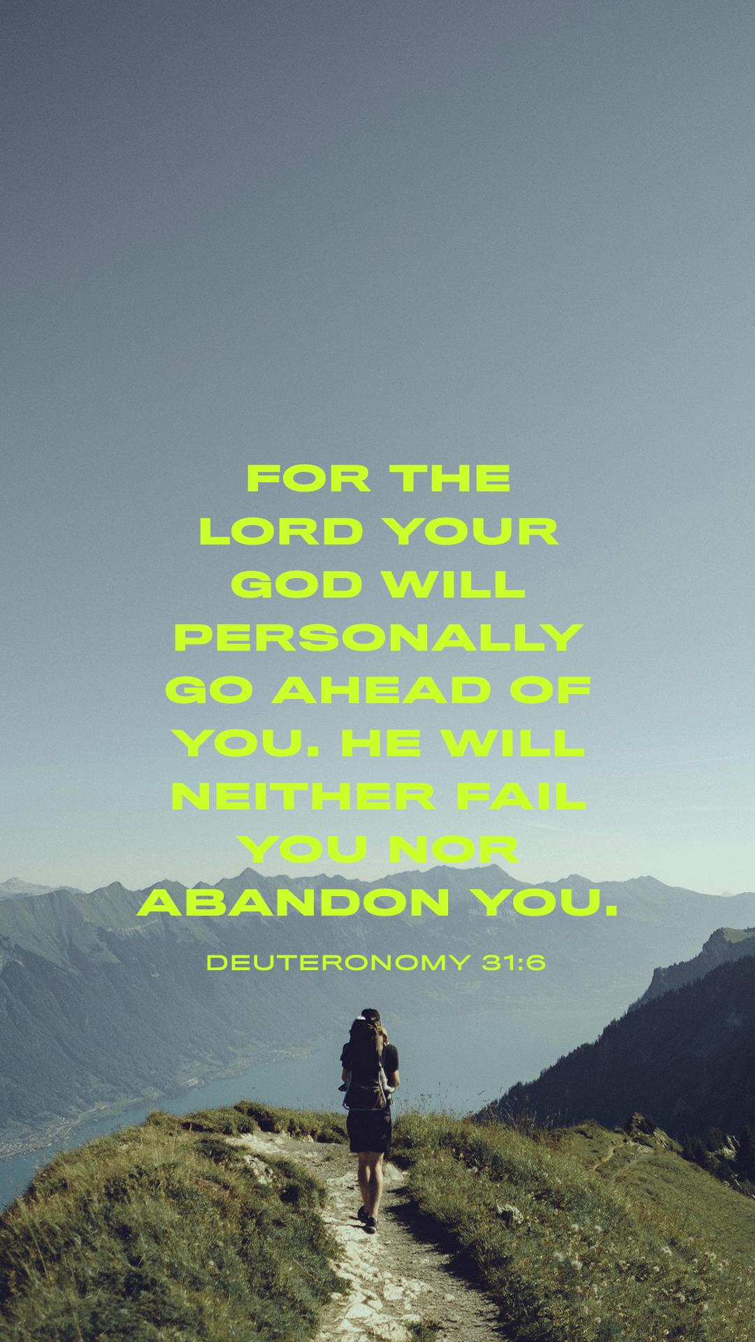1080x1920 Deuteronomy 31:6
