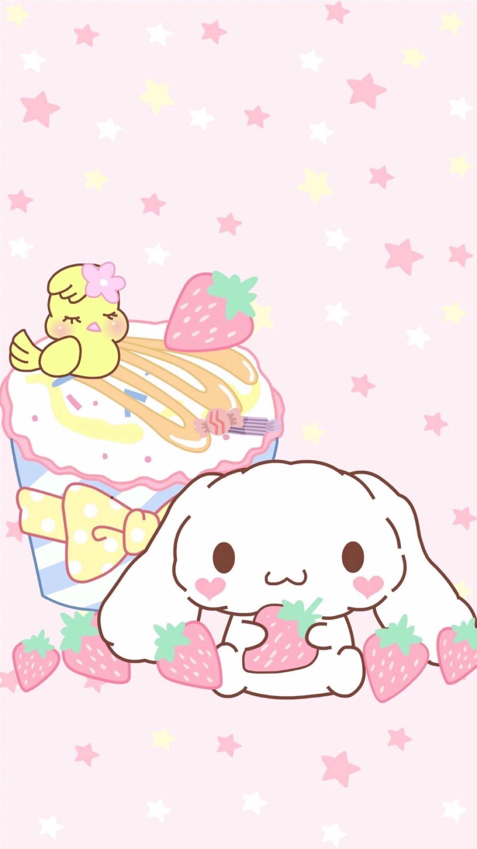 1600x2844 Strawberry Aesthetic Wallpaper