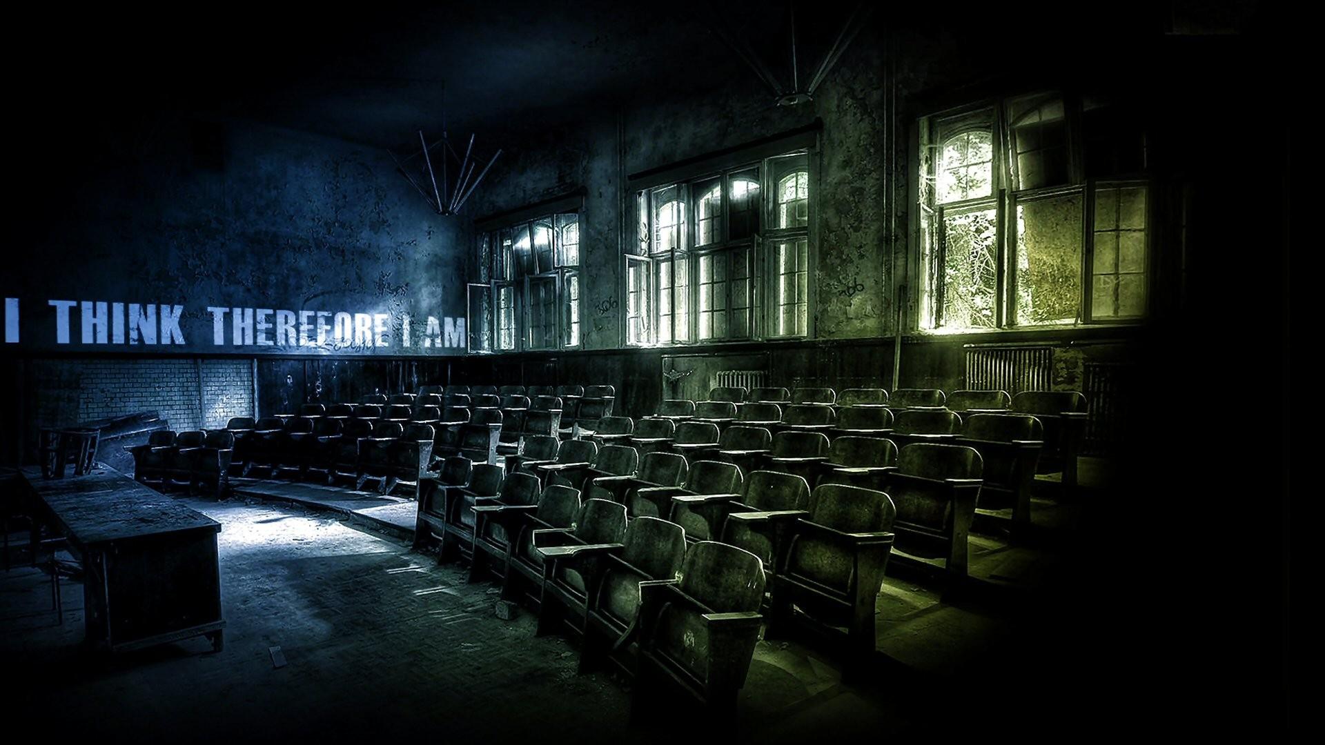 1920x1080 classroom, Quote, Grunge, Empty, Chair, Abandoned Wallpaper HD / Desktop and Mobile Background