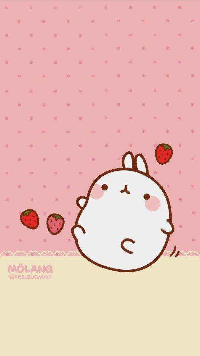 675x1200 Strawberry Aesthetic Wallpaper