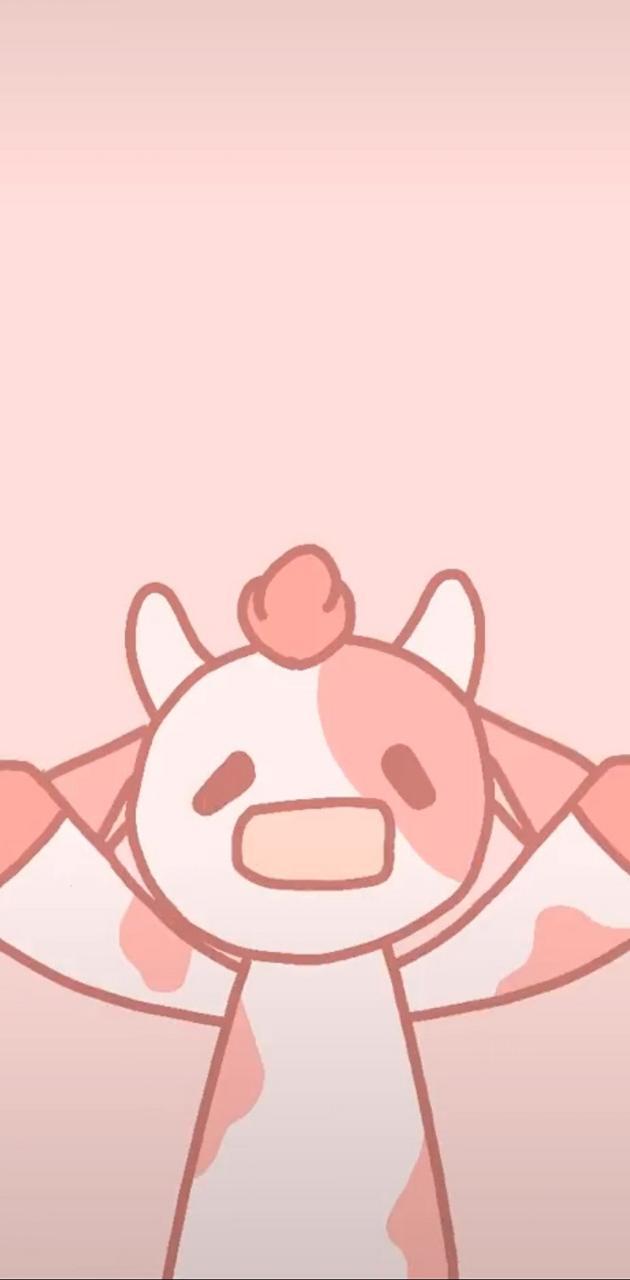 630x1280 Strawberry Cow wallpaper