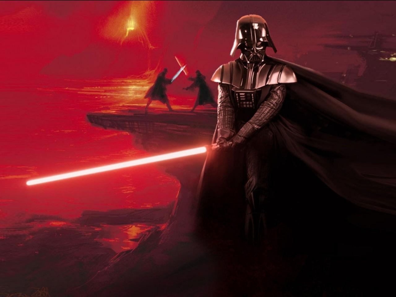 1280x960 Star Wars Darth Vader Sith Lava Lightsabers Wallpaper HD :