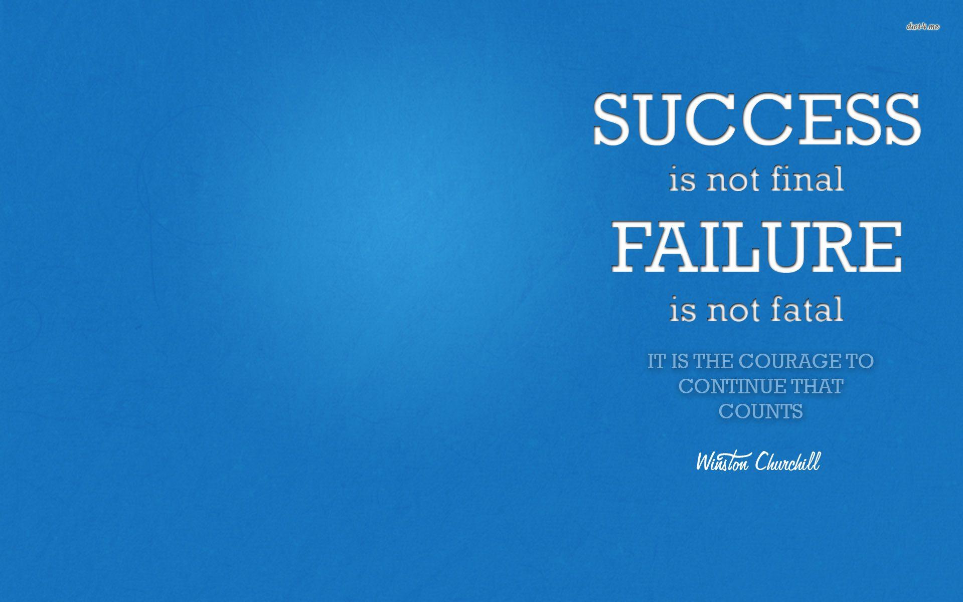 1920x1200 Winston Churchill inspirational quote wallpaper