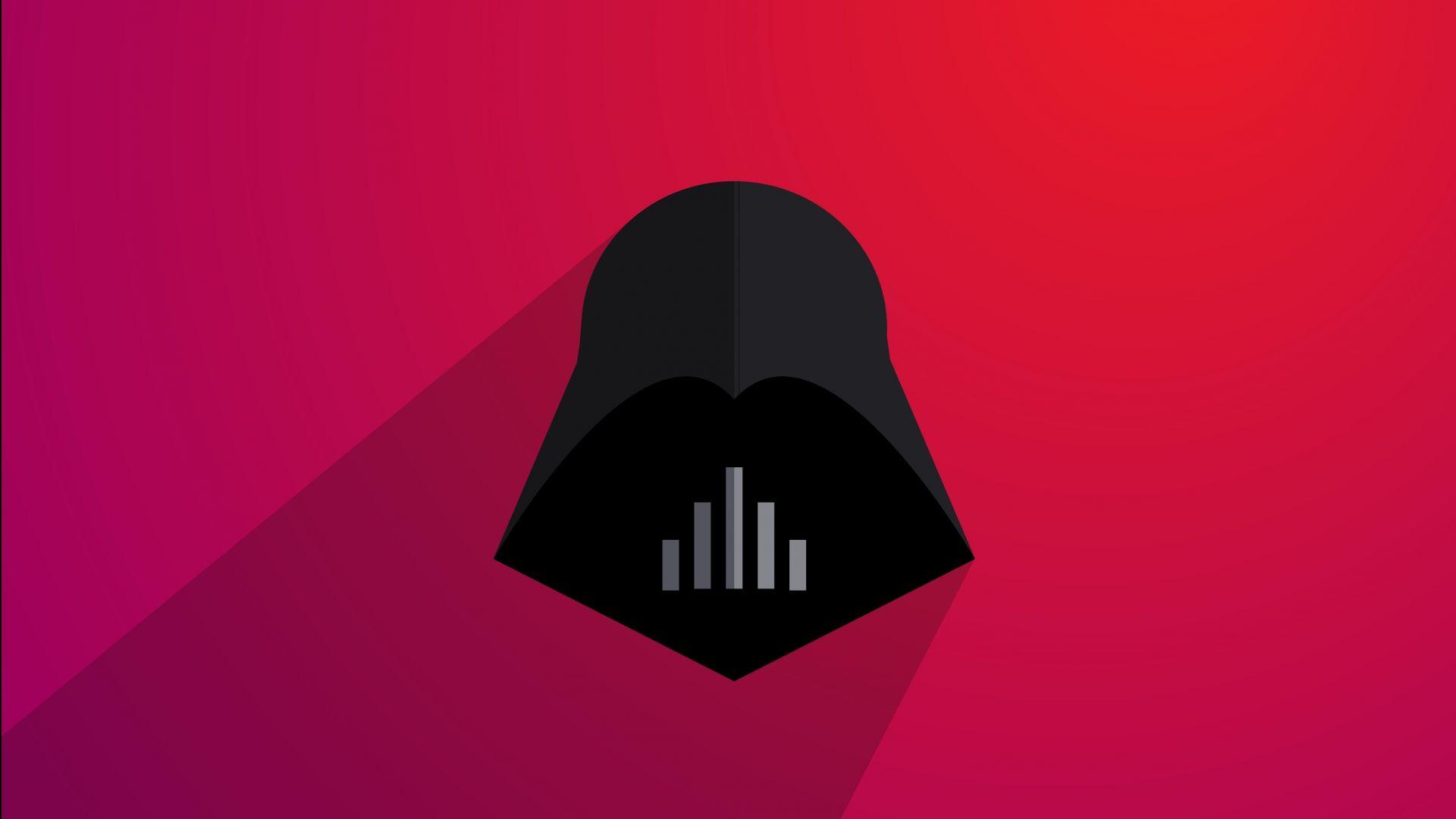 1920x1080 Desktop wallpaper darth vader, minimal, art, HD image, picture, background, 176605