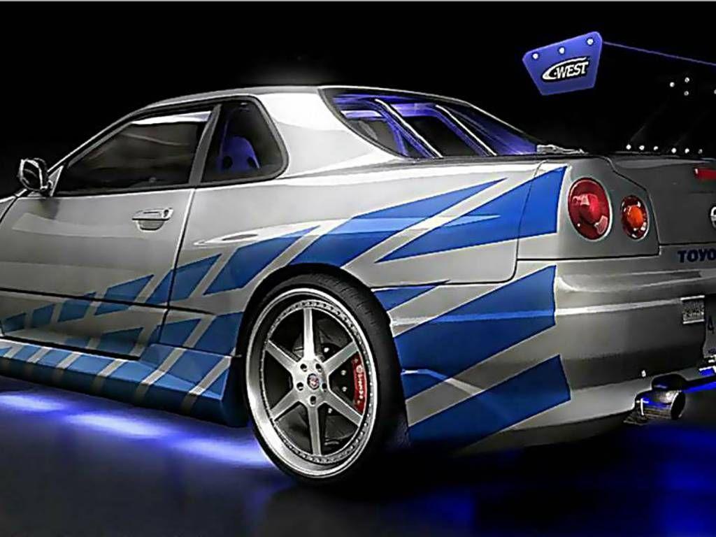 1024x768 Gt R R34 Paul Walker Wallpaper