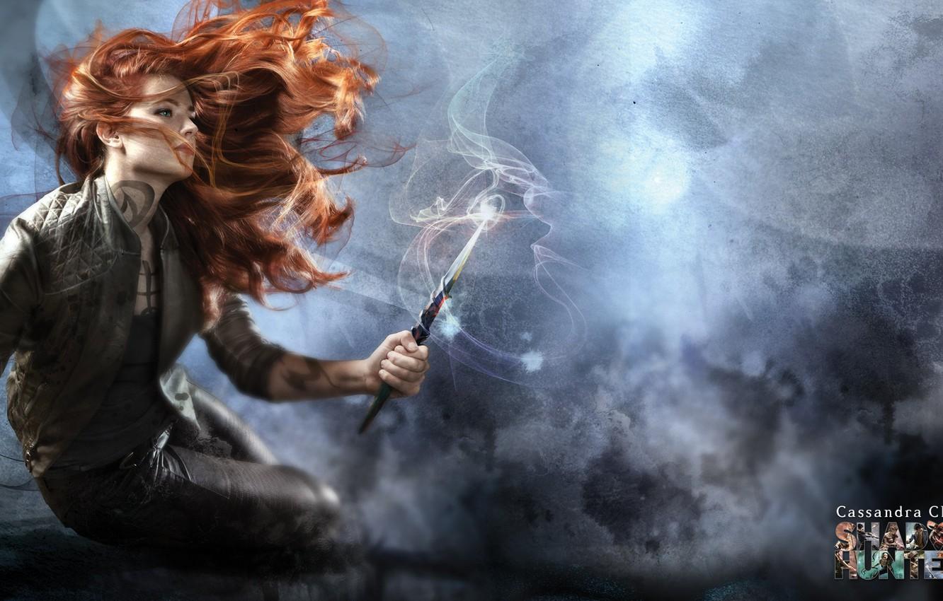 1332x850 Wallpaper red, red hair, tatoo, redhead, book, supernatural, hunter, The Mortal Instruments, The Mortal Instruments: City of Bones, tv series, Shadowhunters, Cassandra Clare, Freeform image for desktop, section фильмы