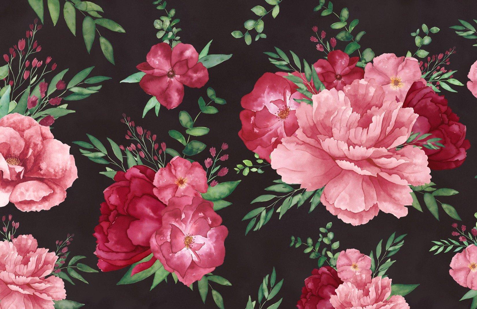 Pink Floral Pattern Wallpapers Top Free Pink Floral Pattern Backgrounds Wallpaperaccess 2135