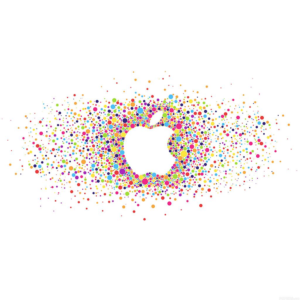 1024x1024 Logo Art Apple Rainbow Minimal