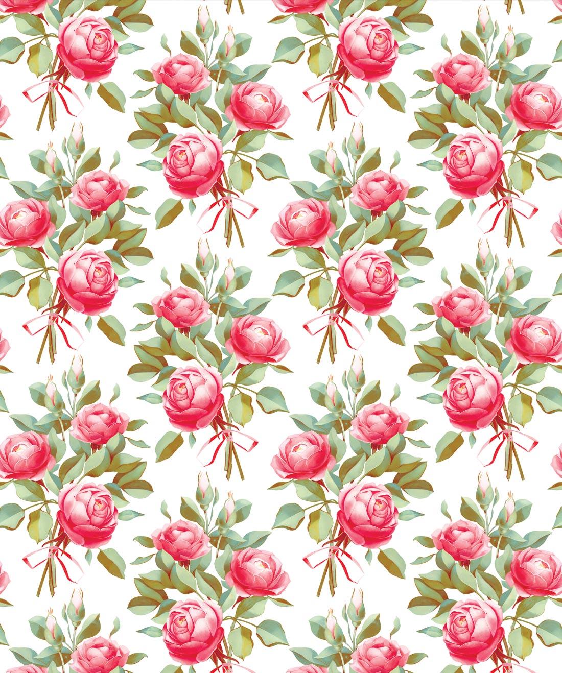 1100x1318 Governors Rose, Gorgeously Dramatic Floral Motif