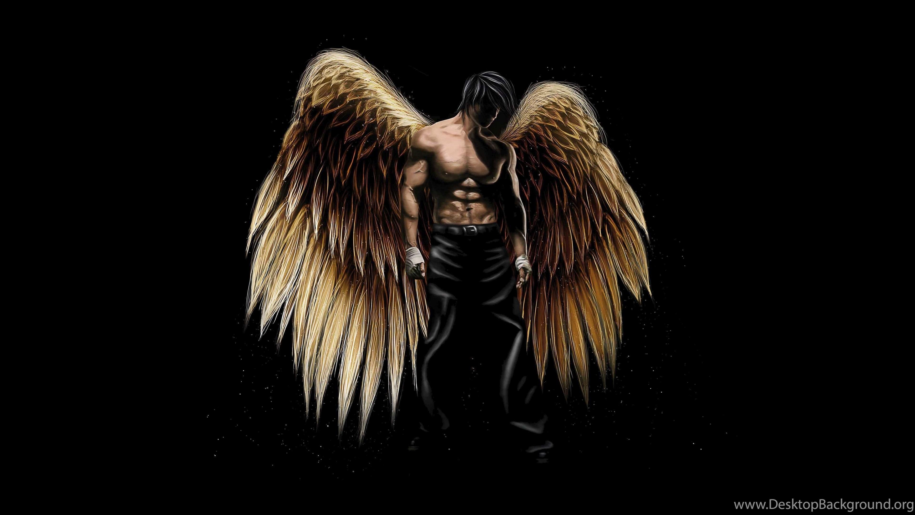3840x2160 Angel Wings Wallpaper 714295 Desktop Background