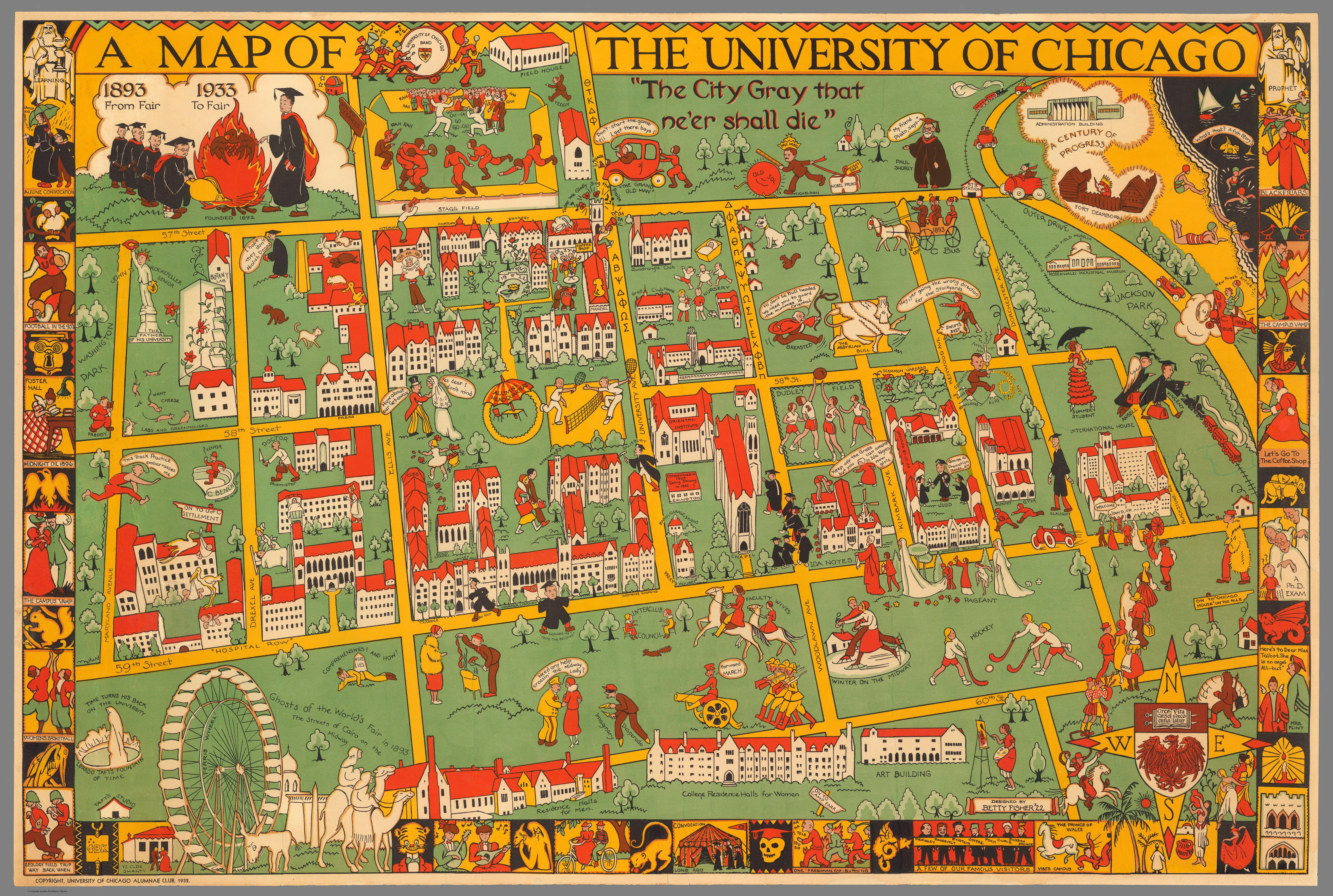 9603x6454 Putting it all on the map. The University of Chicago Magazine