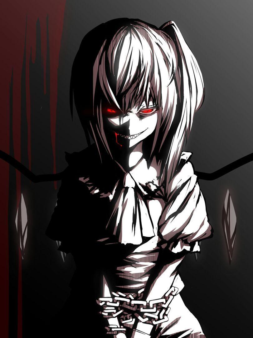 811x1081 Psycho Killer Anime Girls Wallpaper