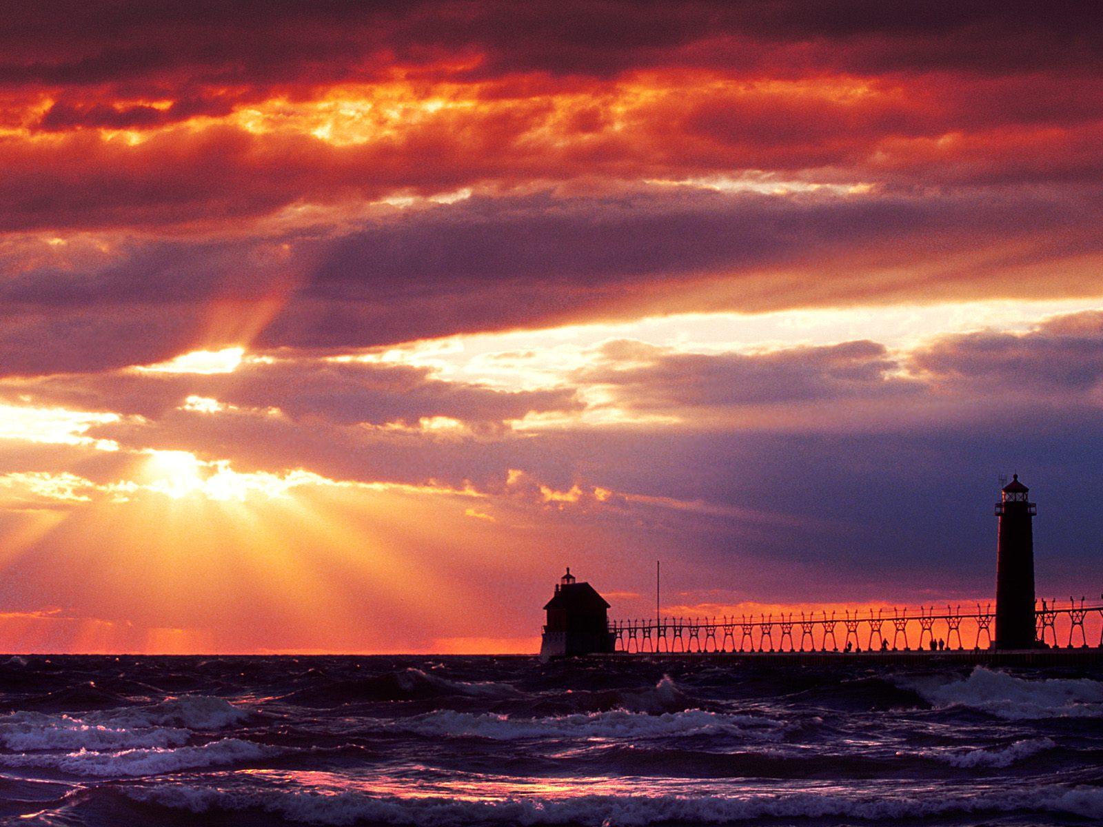 1600x1200 Grand Haven Wallpaper