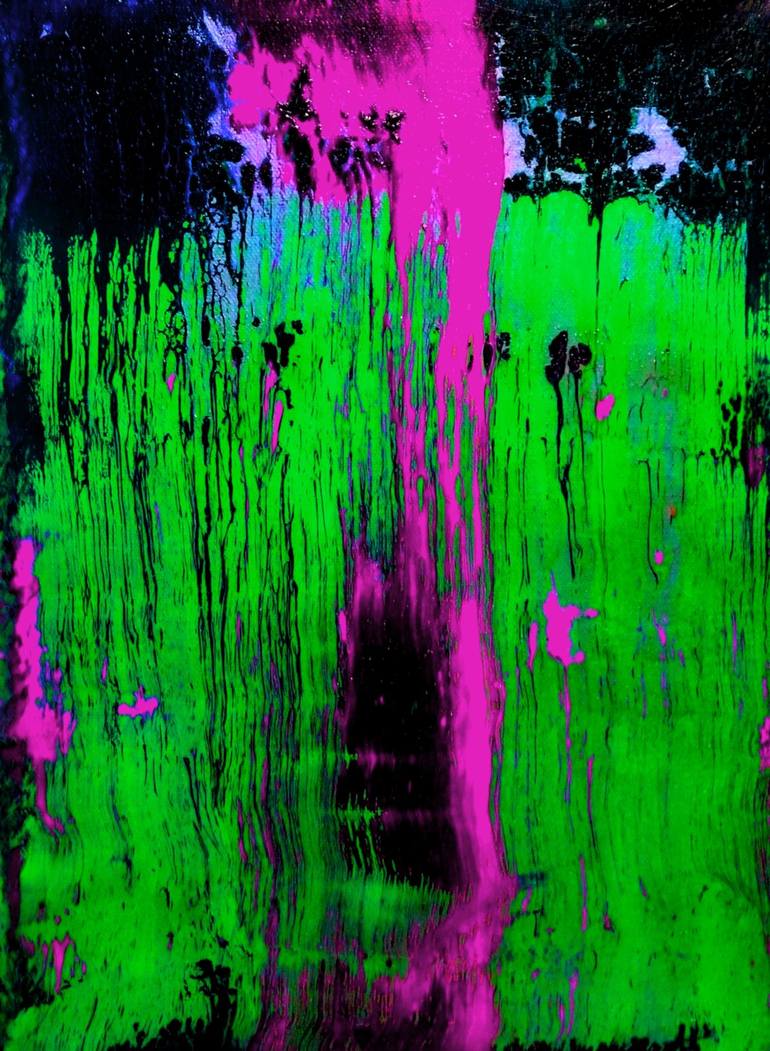 770x1051 Insane neon purple stripes on incredible neon green background. Can't believe. New Media