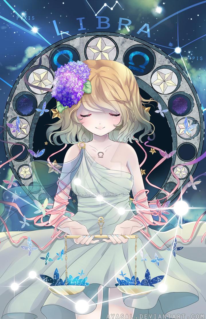 719x1111 Anime Girl Zodiac Signs
