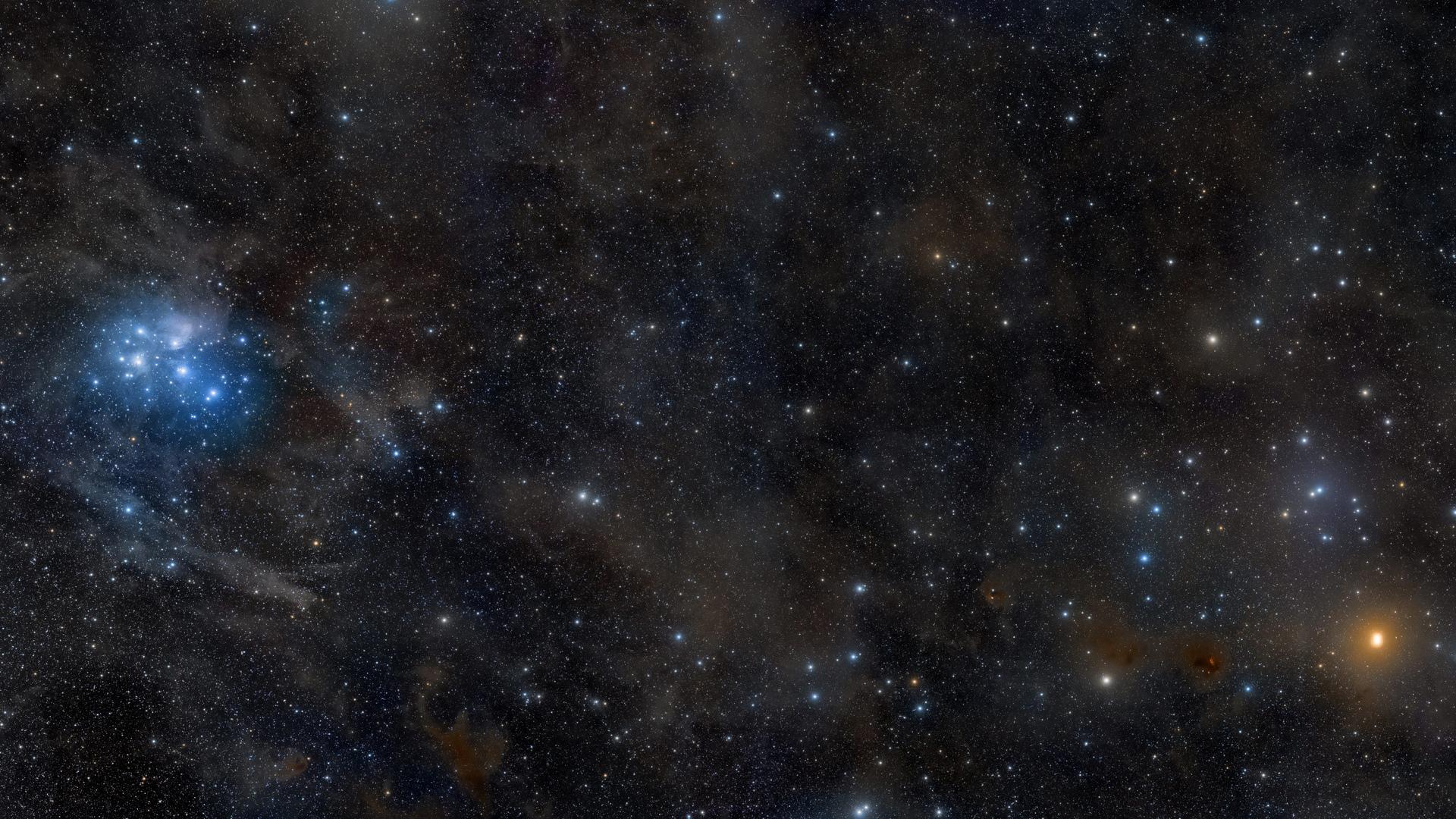 1920x1080 1920x1080 Pleiades, Taurus, Hyades, Stars, Constellation