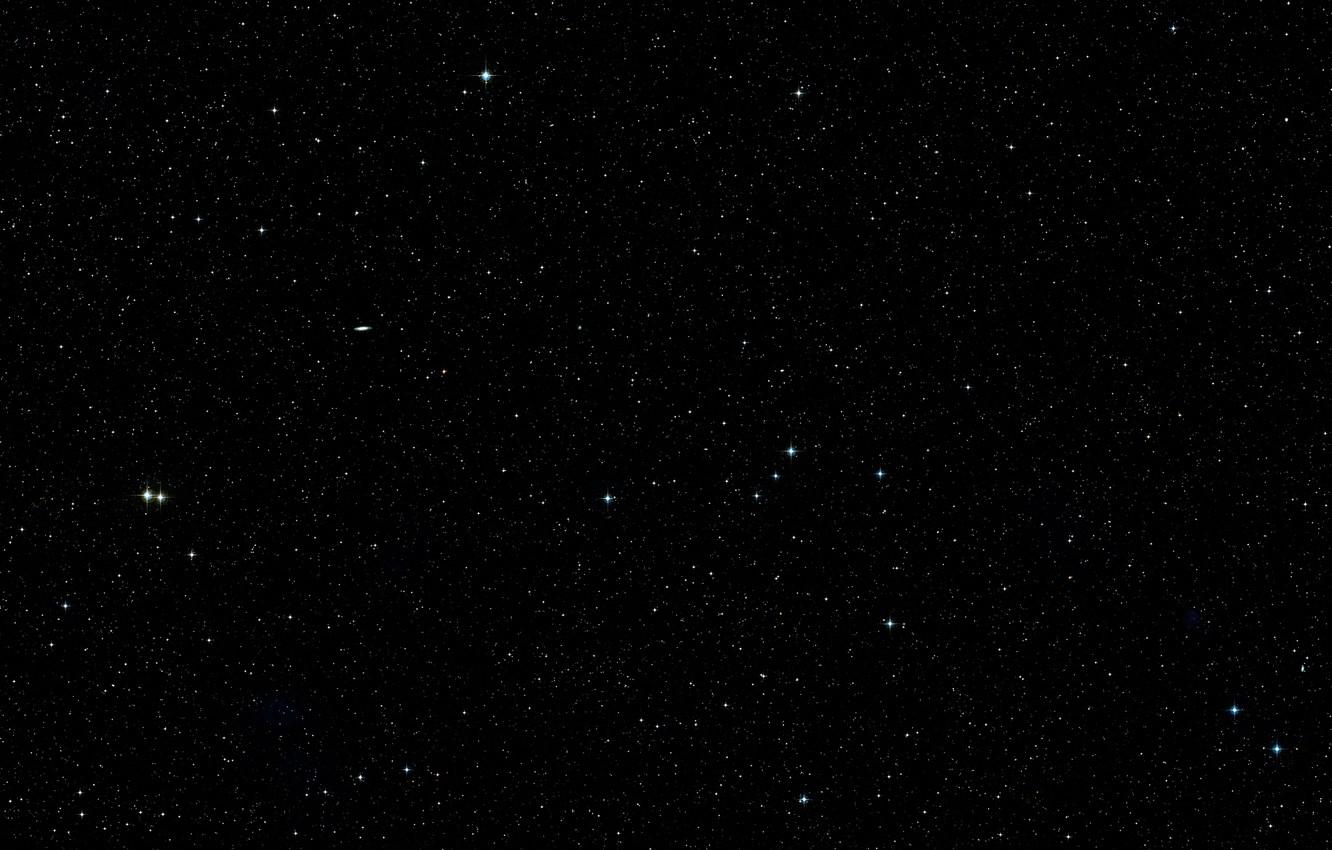 1332x850 Wallpaper Constellation Virgo, Field of view, MACS Galaxy Cluster, Gravitational Lens image for desktop, section космос