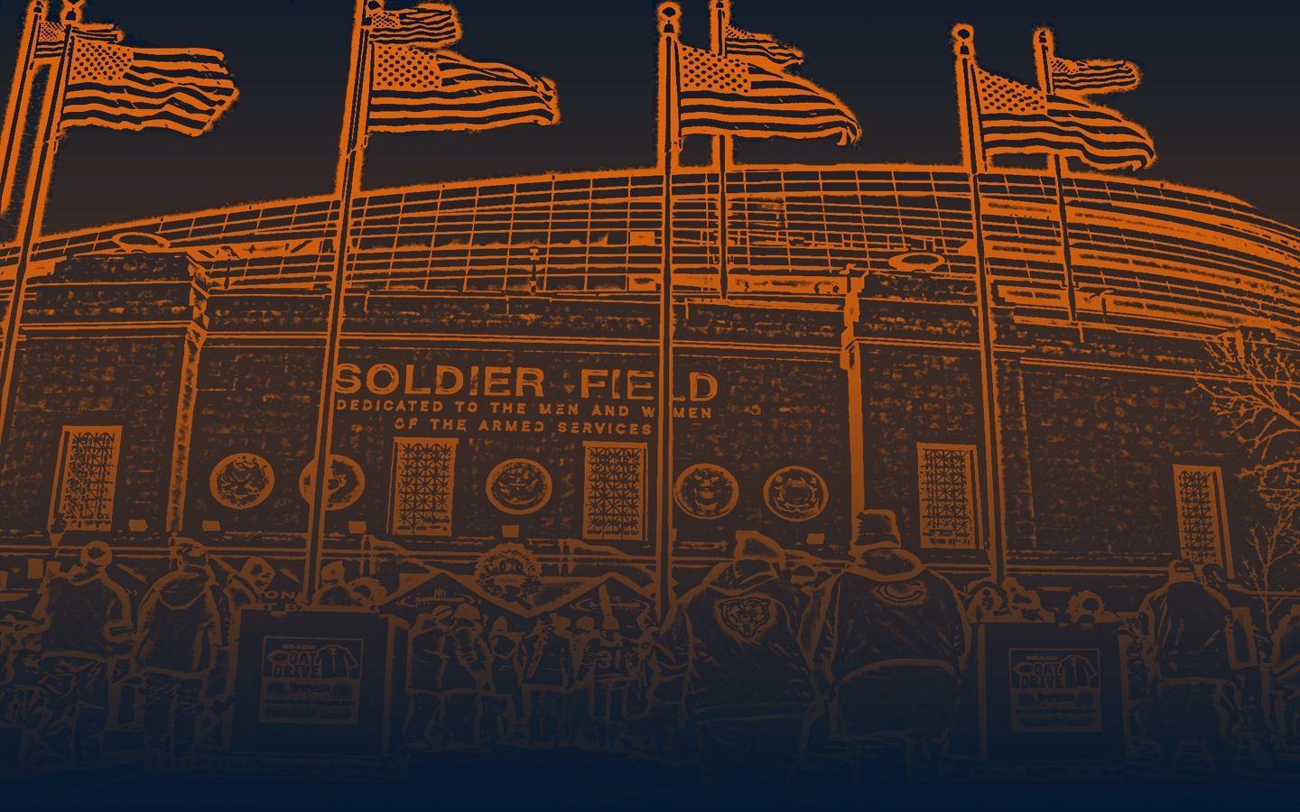 1440x900 Chicago Bears Desktop Wallpaper