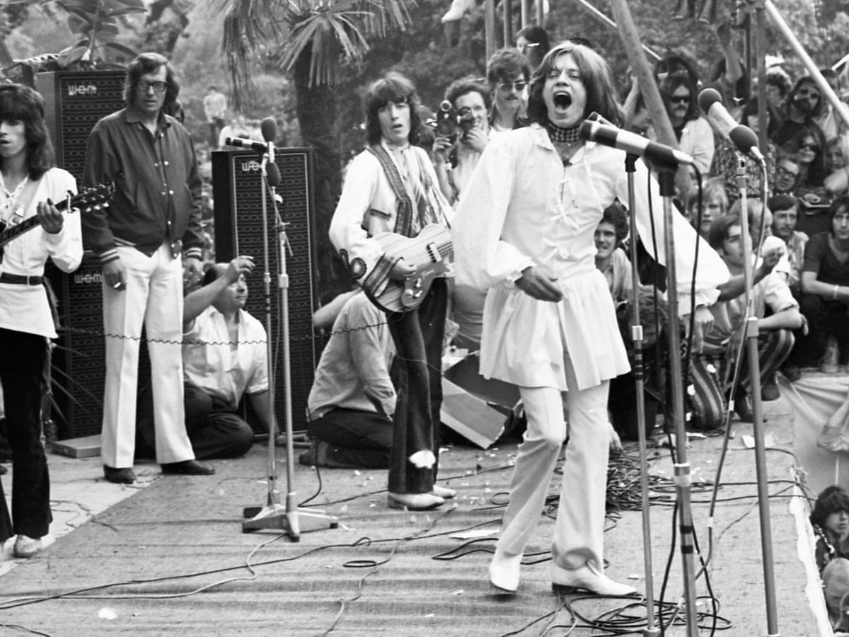 1200x900 Observer picture archive: The Rolling Stones in Hyde Park, 5 July 1969. The Rolling Stones