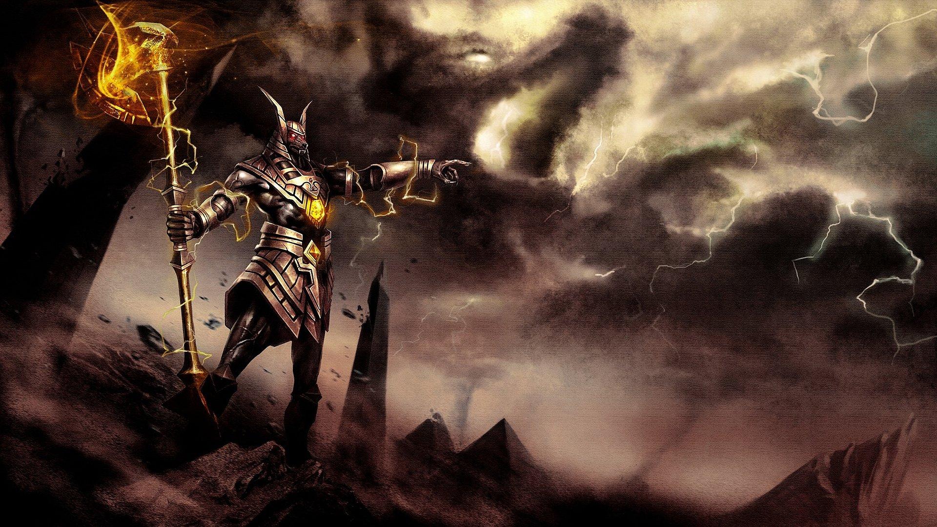 1920x1080 Nasus (League Of Legends) wallpaper HD for desktop background